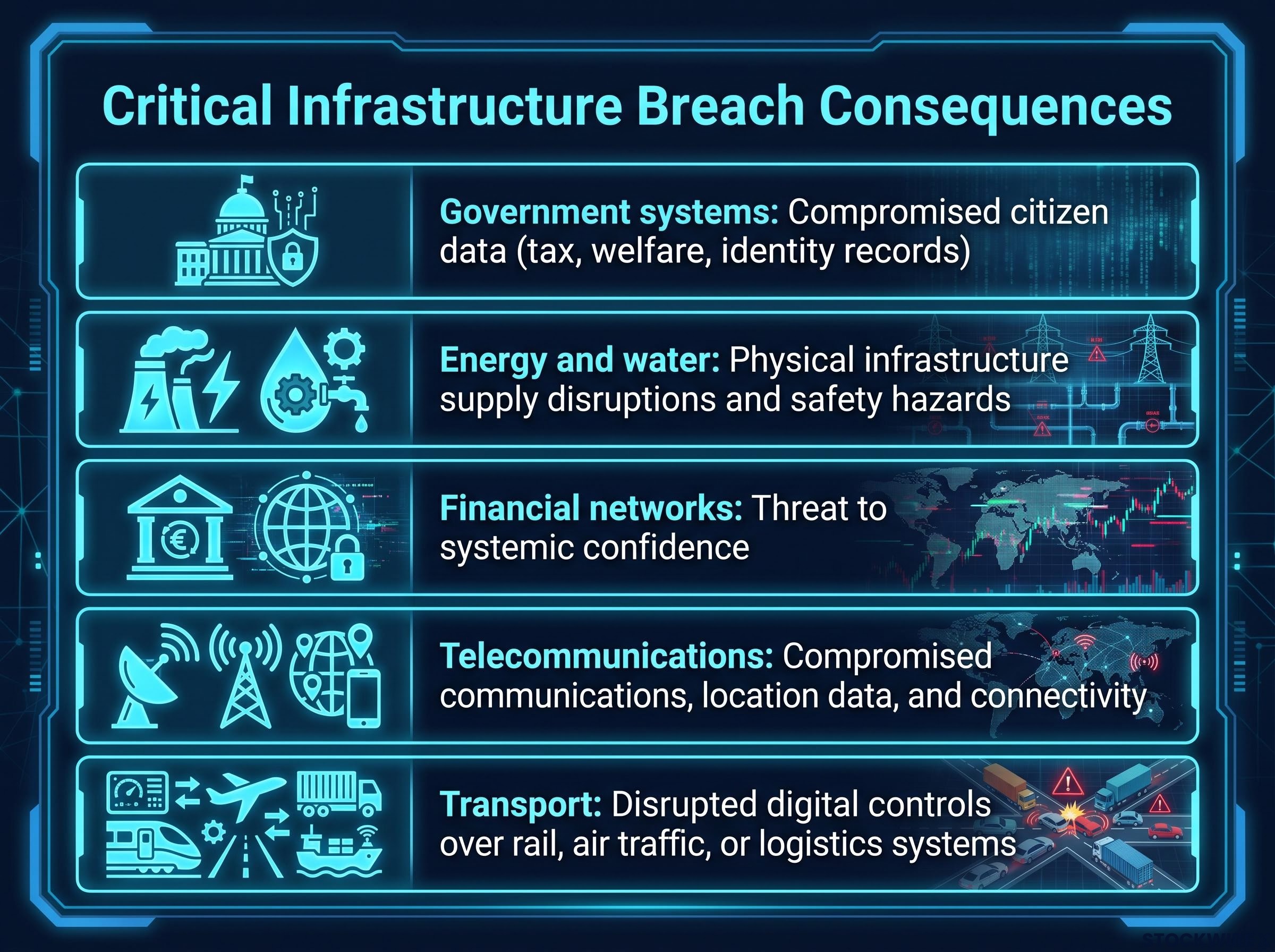 Critical Infrastructure Breach Consequences
