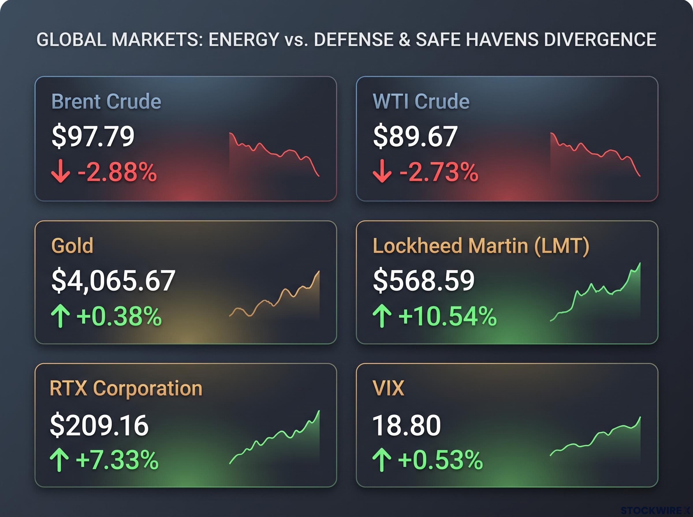 Cross-Asset Divergence: Friday Market Snapshot