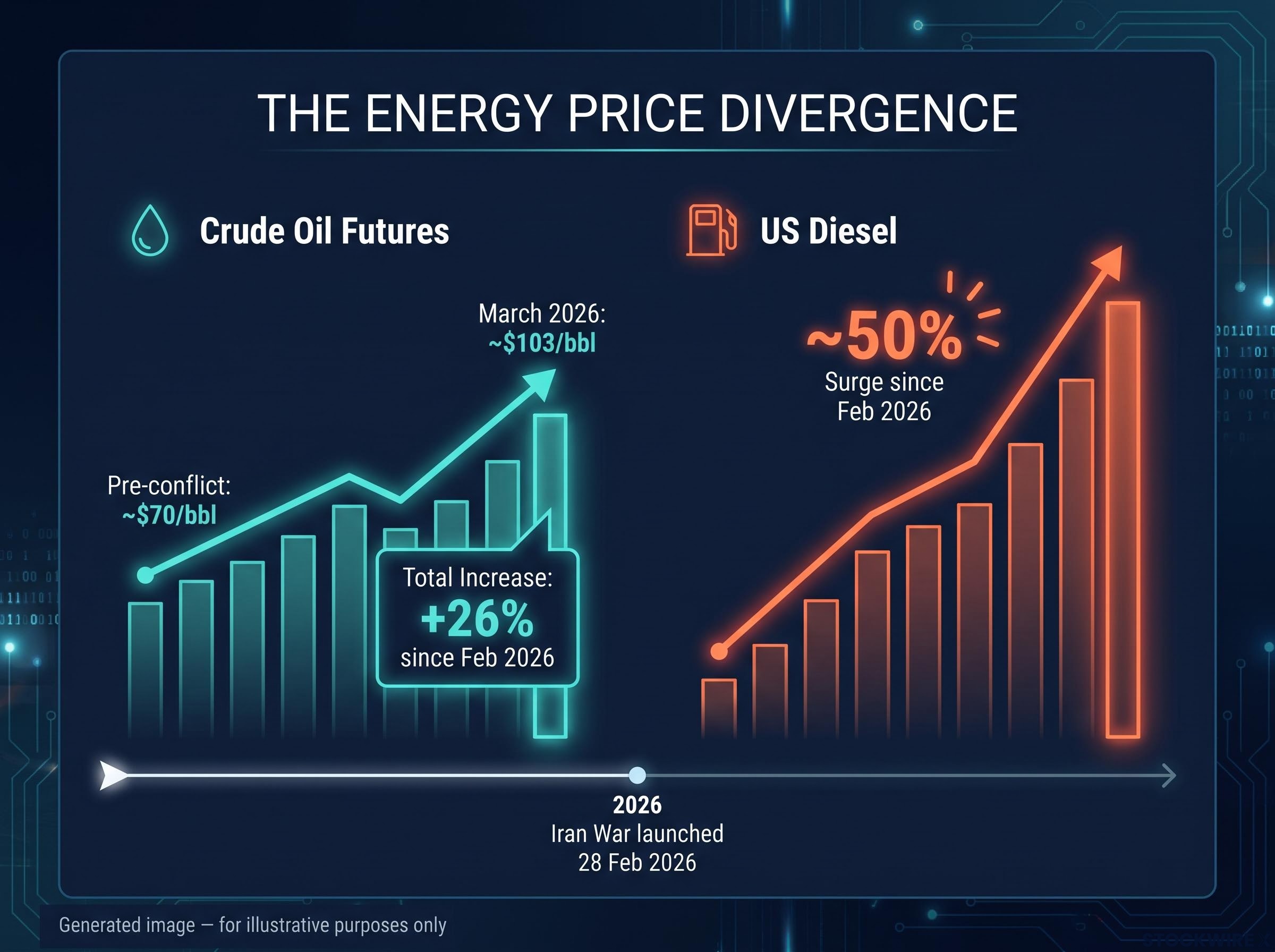 The Crude vs. Diesel Price Divergence