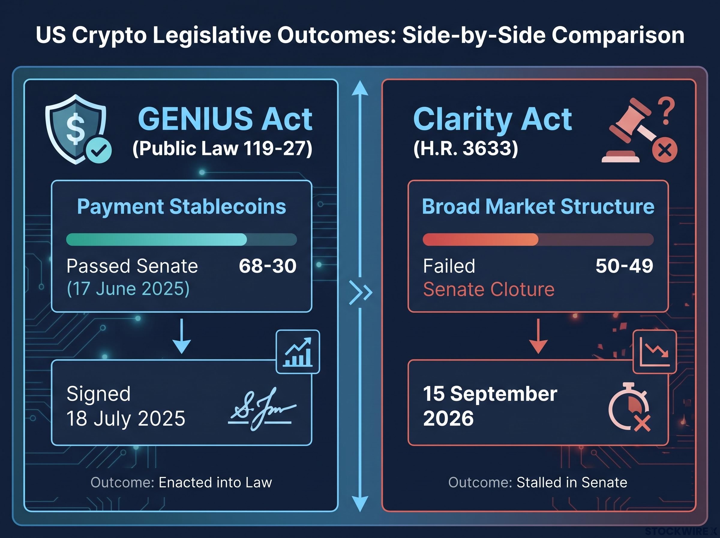 Crypto Legislation: Divergent Paths