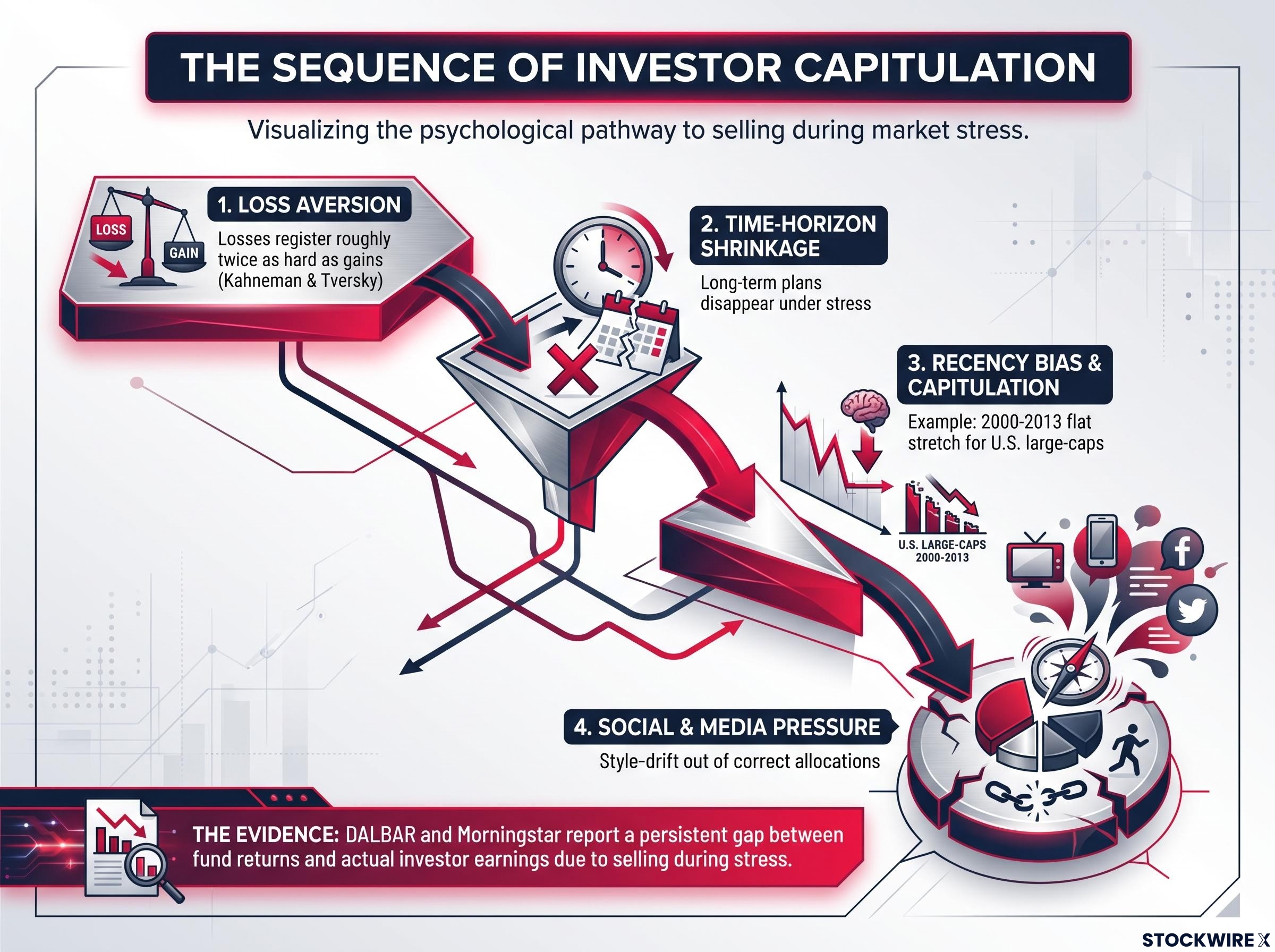 The Sequence of Investor Capitulation