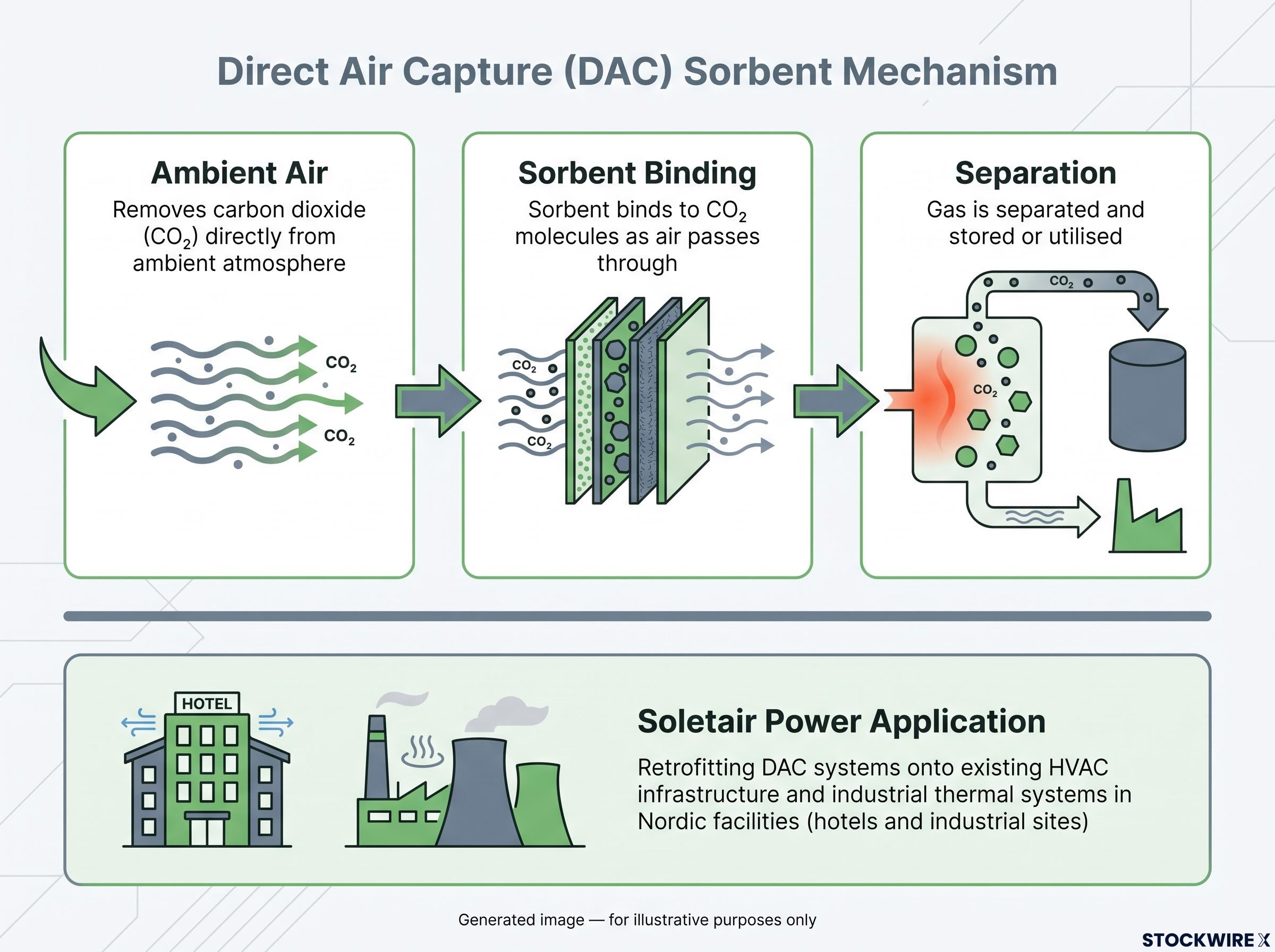 Direct Air Capture (DAC) Process and Application