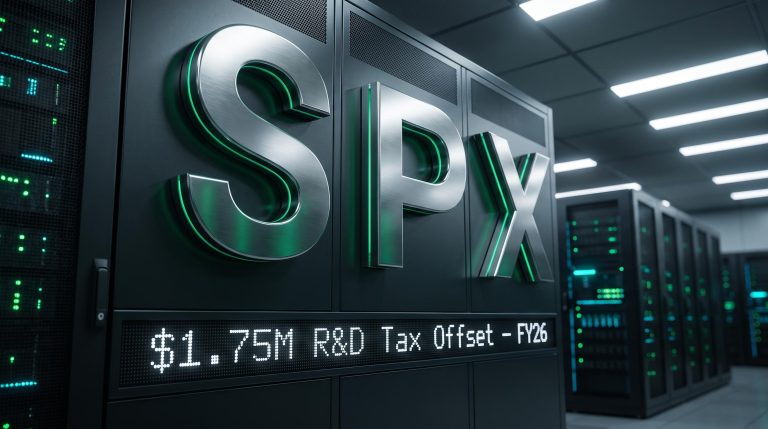 Tech servers with SPX logo