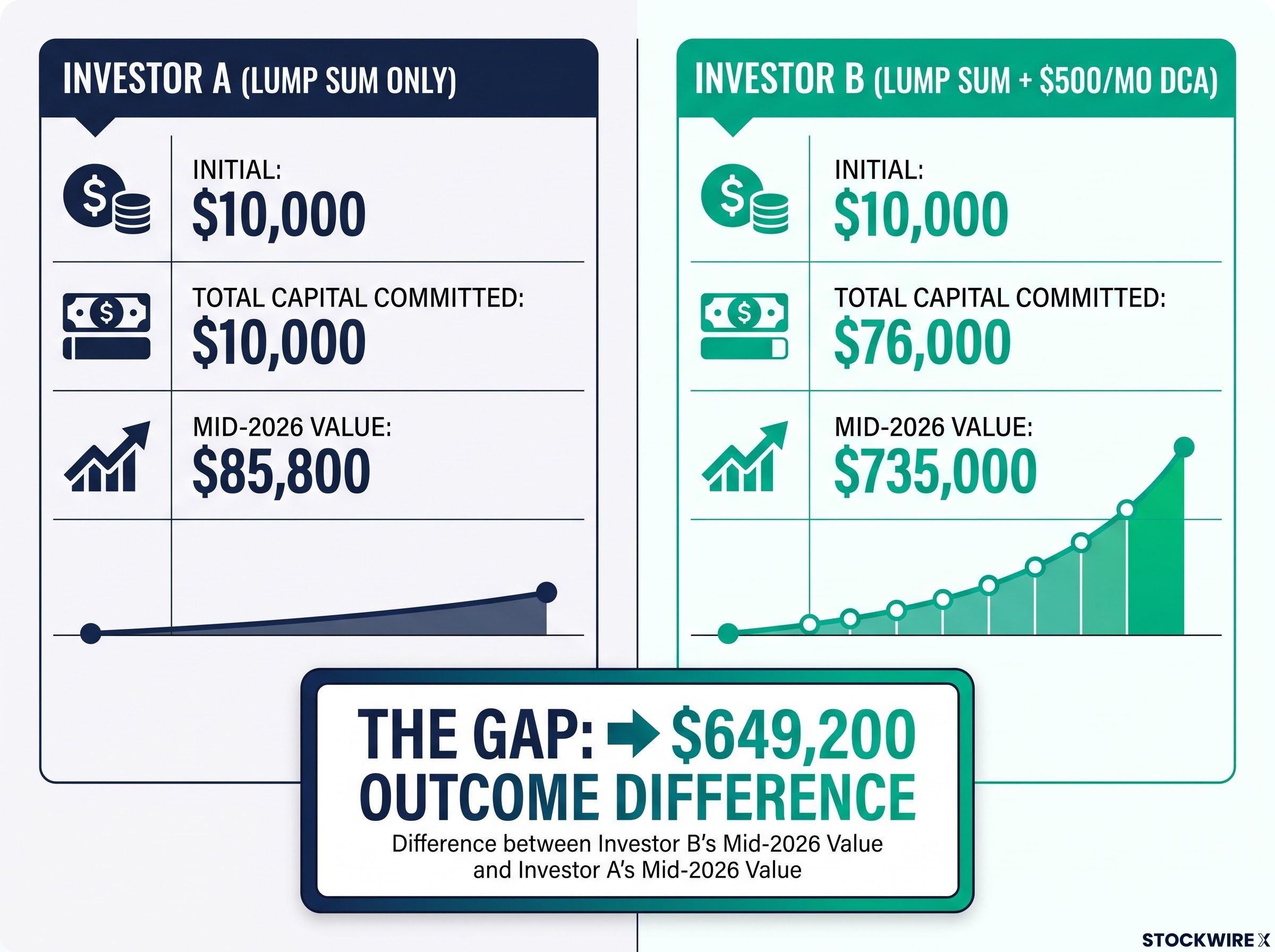 The $649,200 Difference: Lump Sum vs. Dollar-Cost Averaging