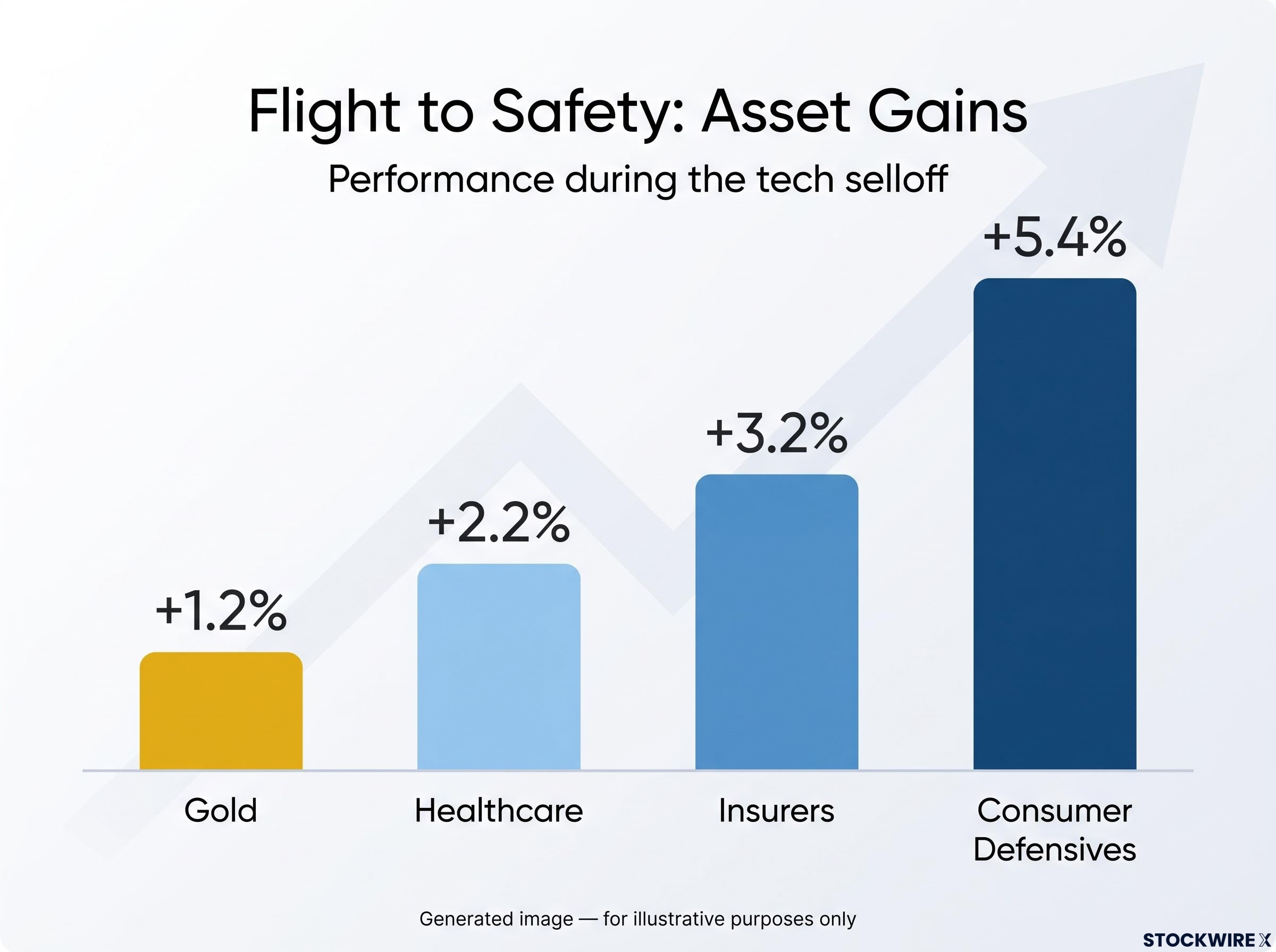 Flight to Safety Sector Gains