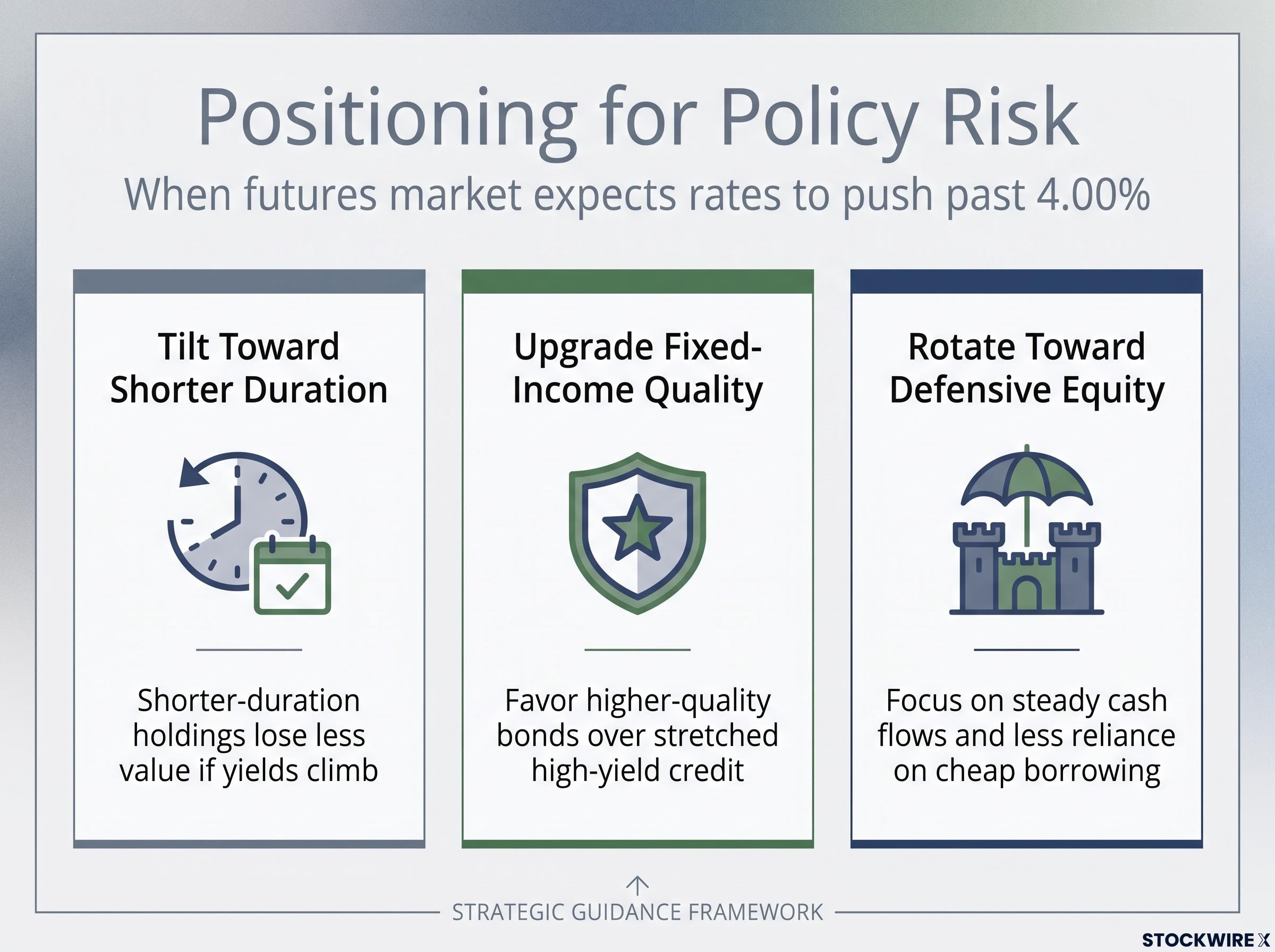 3-Step Defensive Portfolio Repositioning