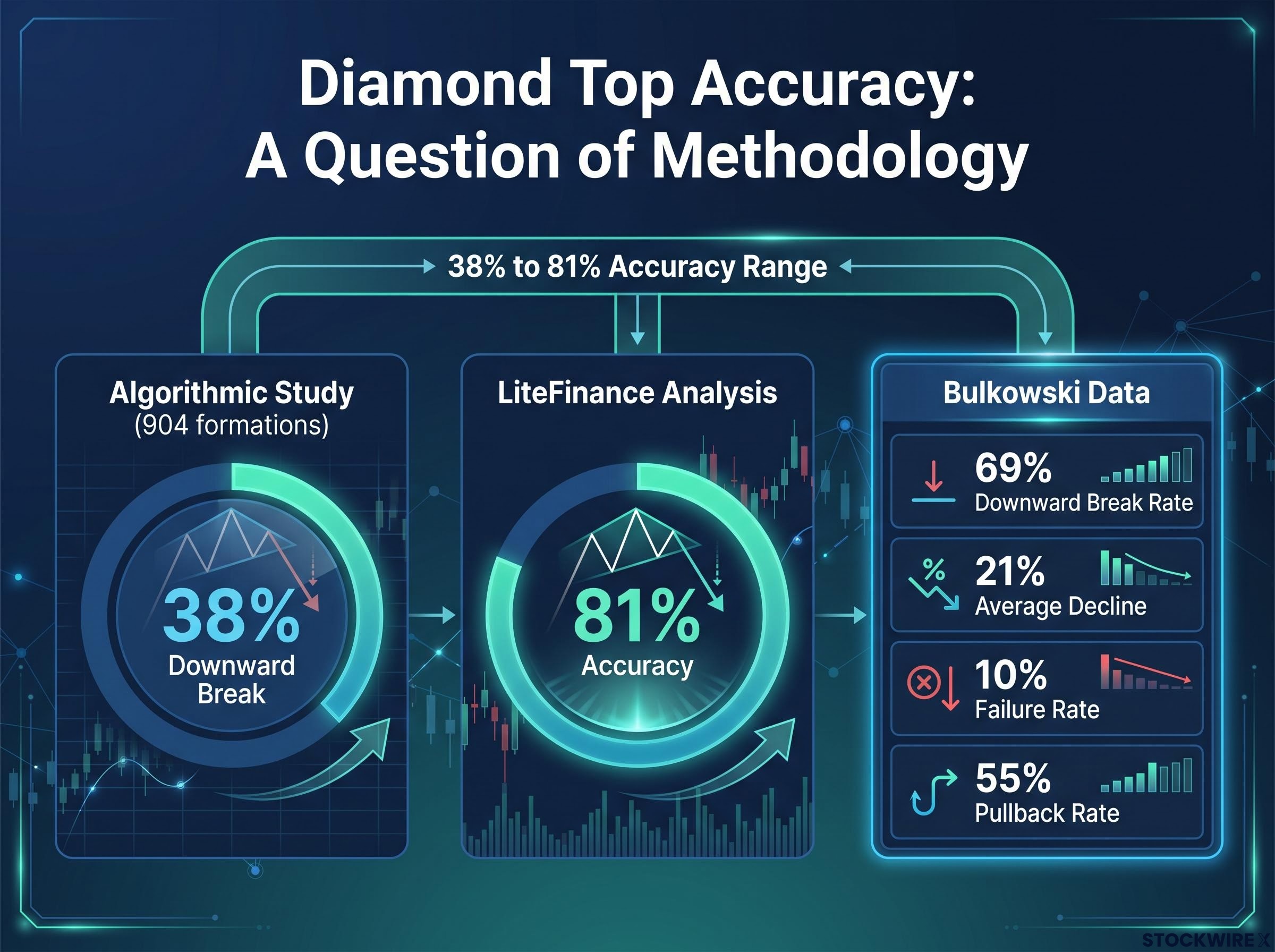 The Probabilistic Nature of Diamond Tops