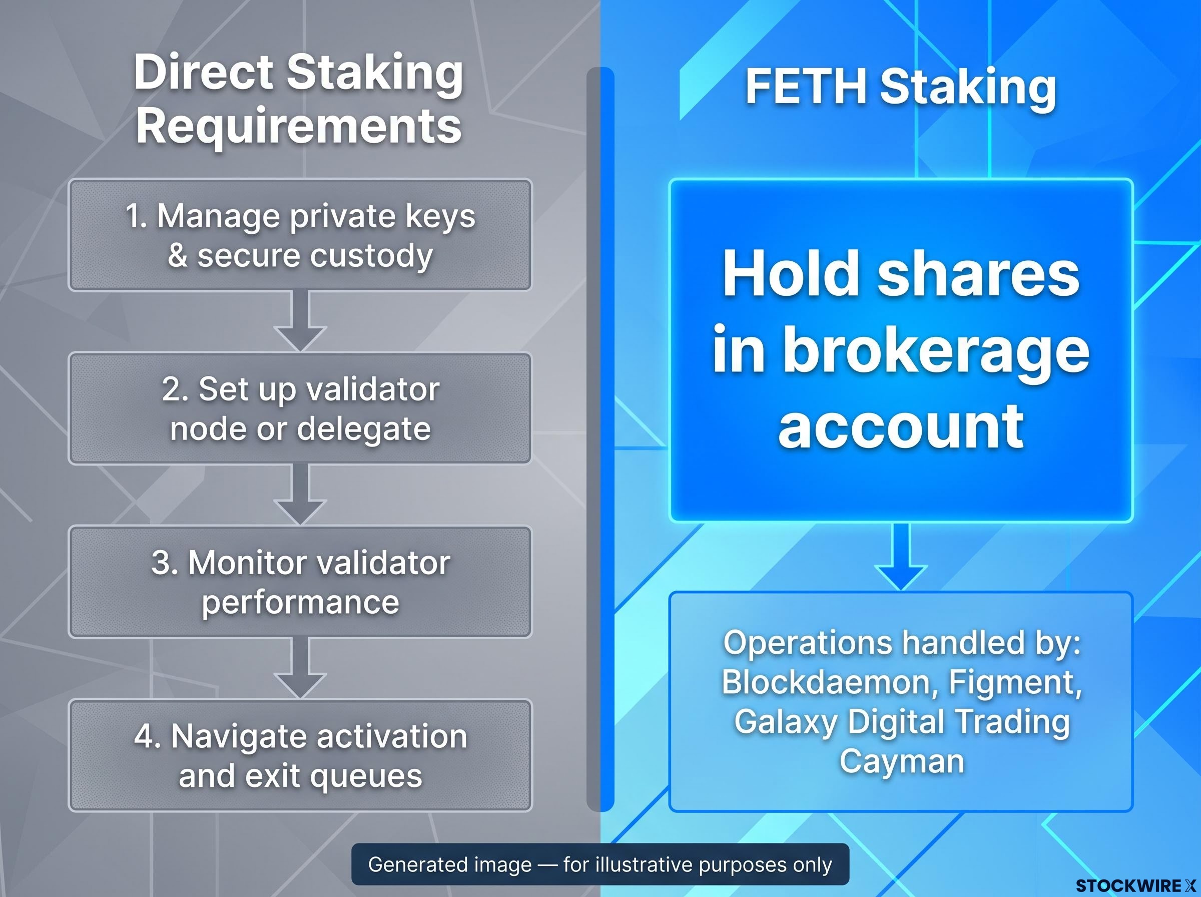 Direct Staking vs. FETH Staking Comparison