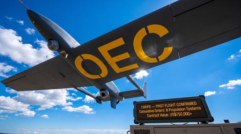 Orbital Corporation Ltd Receives Follow on Order After AiRanger First Flight