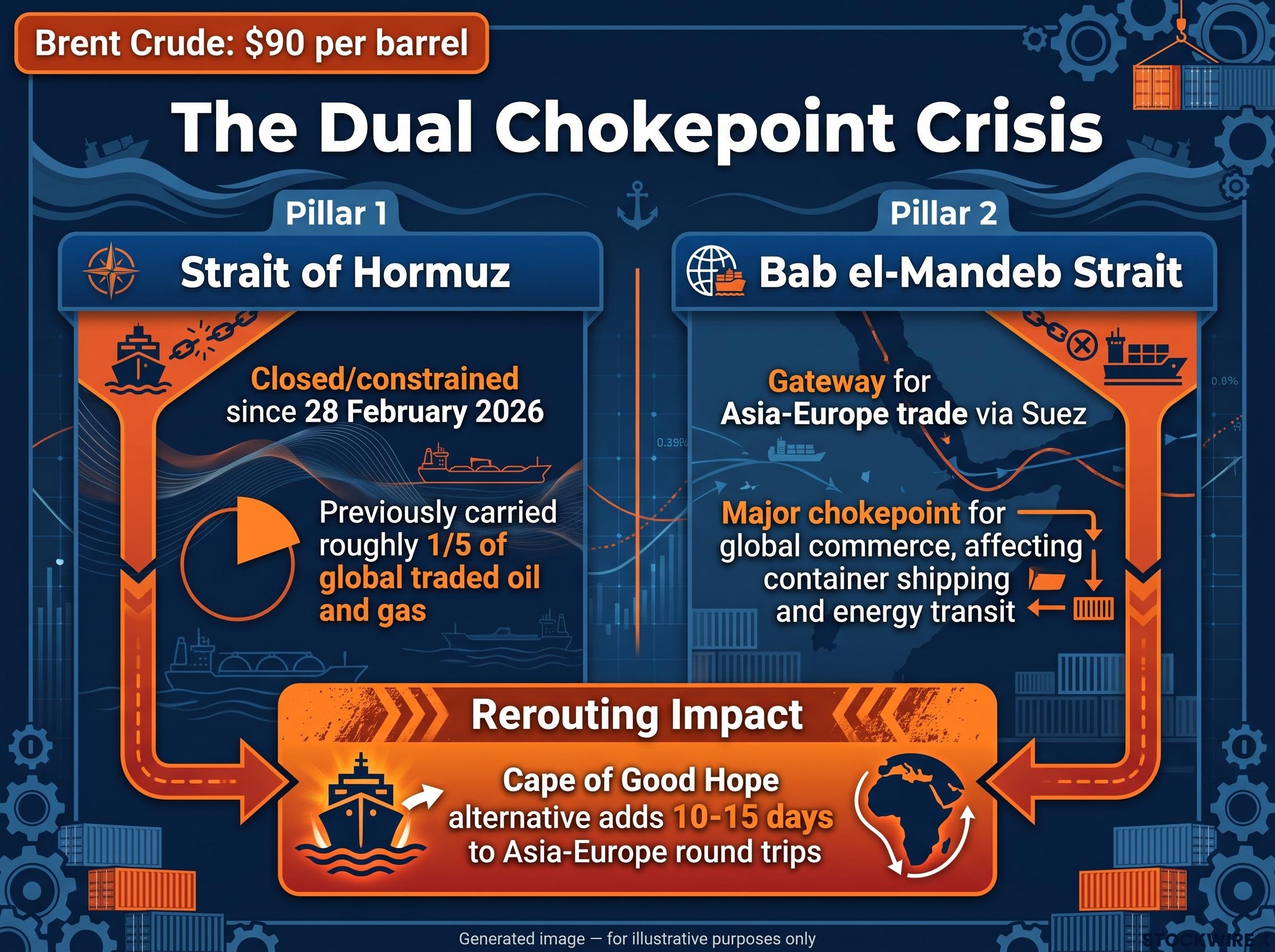 Dual Chokepoint Disruption Summary