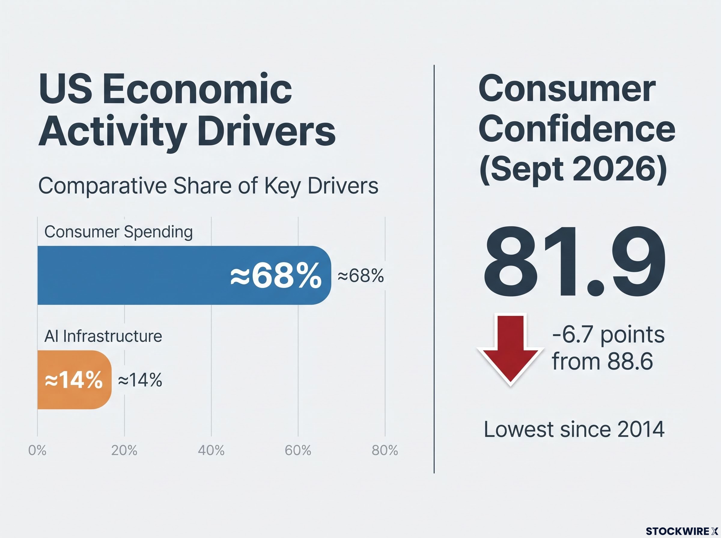 The Economic Mismatch: Consumer Weight vs AI Infrastructure