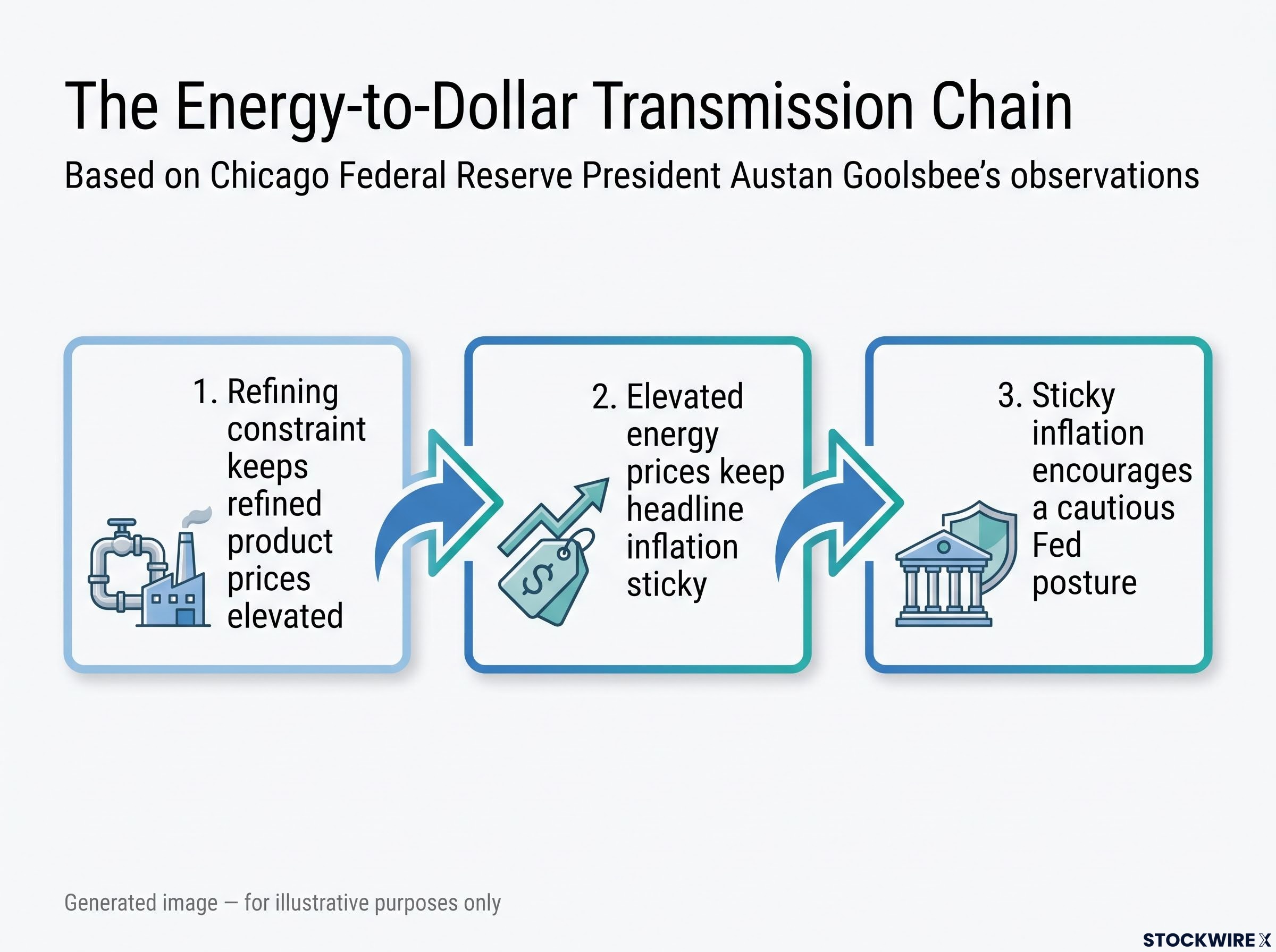 The Energy-to-Dollar Transmission Chain