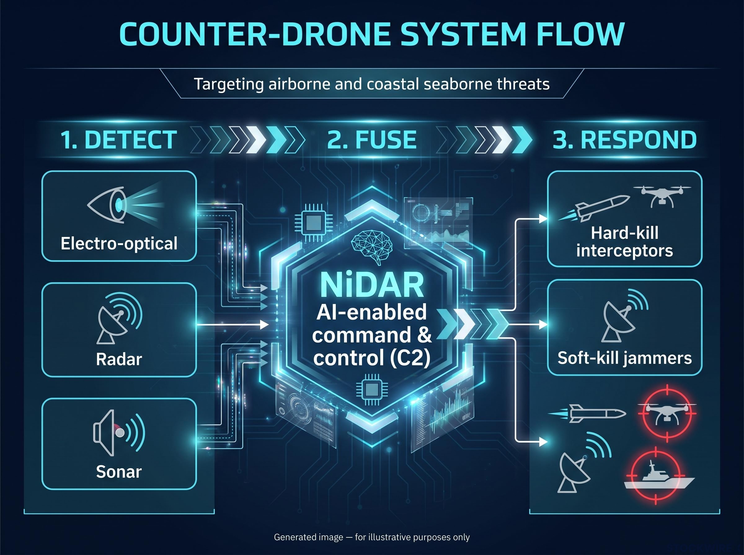 The 3-Step Counter-Drone Defence Process