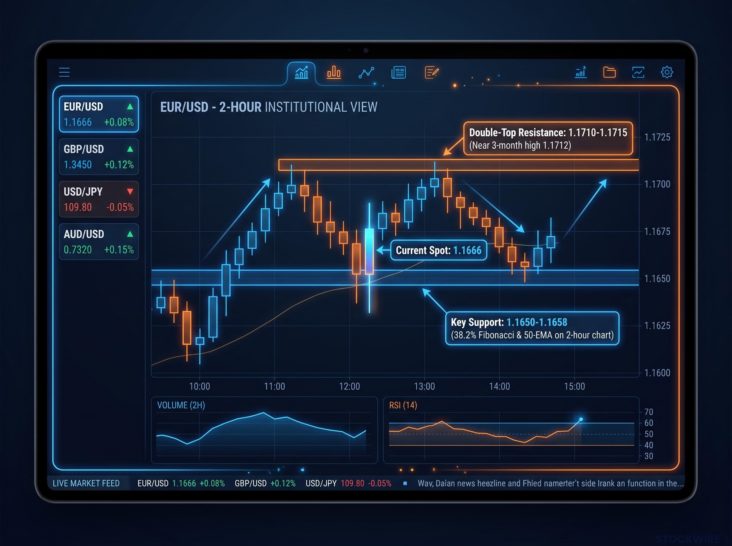 EUR/USD Key Technical Levels