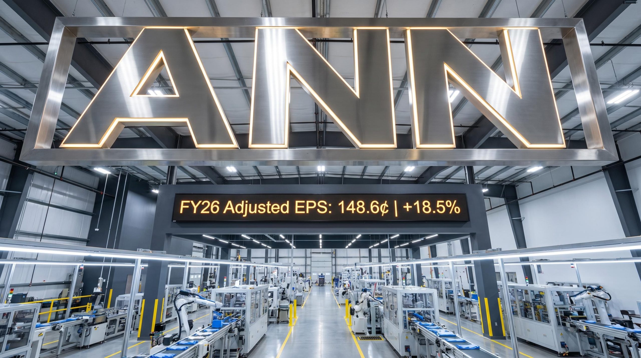 Advanced manufacturing facility interior