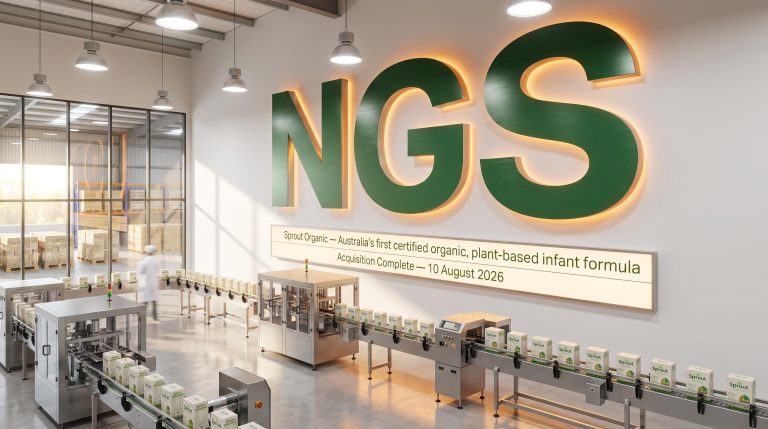 NGS Completes Sprout Organic Deal and Installs Founder as New CEO
