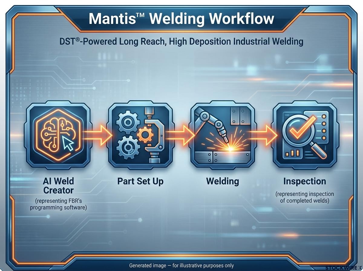 Mantis™ Robotic Welding Workflow