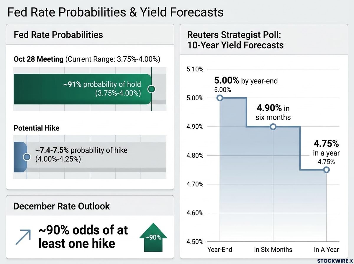 Fed Probabilities & Yield Forecasts