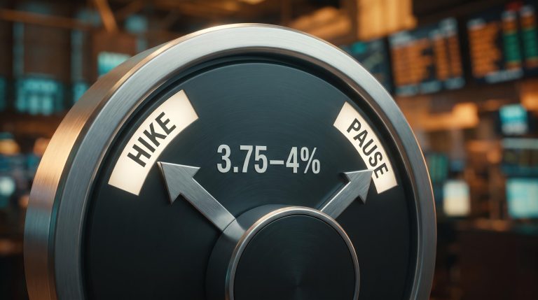 Fed rate dial frozen between hike and pause at 3.75–4% as PCE inflation stays at 3.7% above target