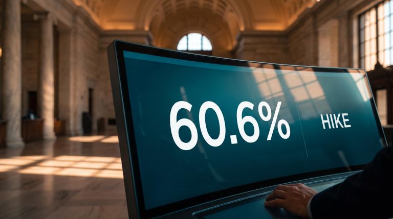 Fed rate hike forecast: futures terminal shows 60.6% hike probability as Citi Research breaks from 70% consensus