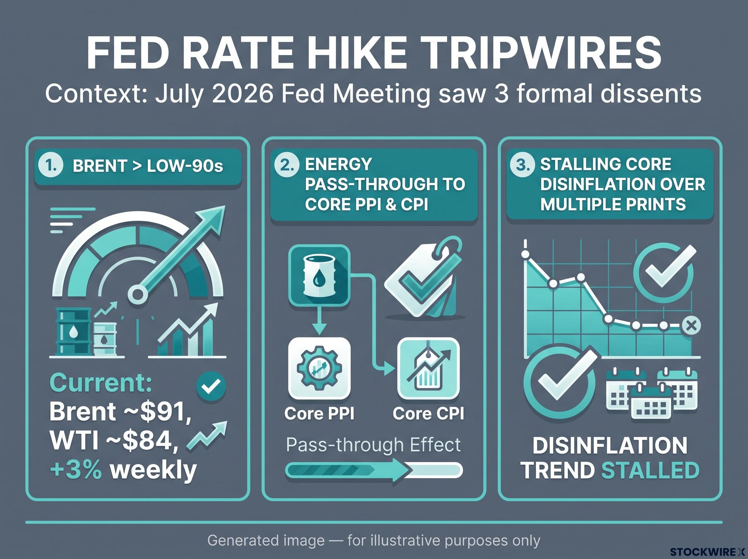 The Fed's 3 Rate Hike Tripwires
