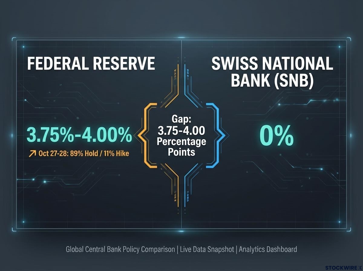 The Fed-SNB Policy Rate Gap