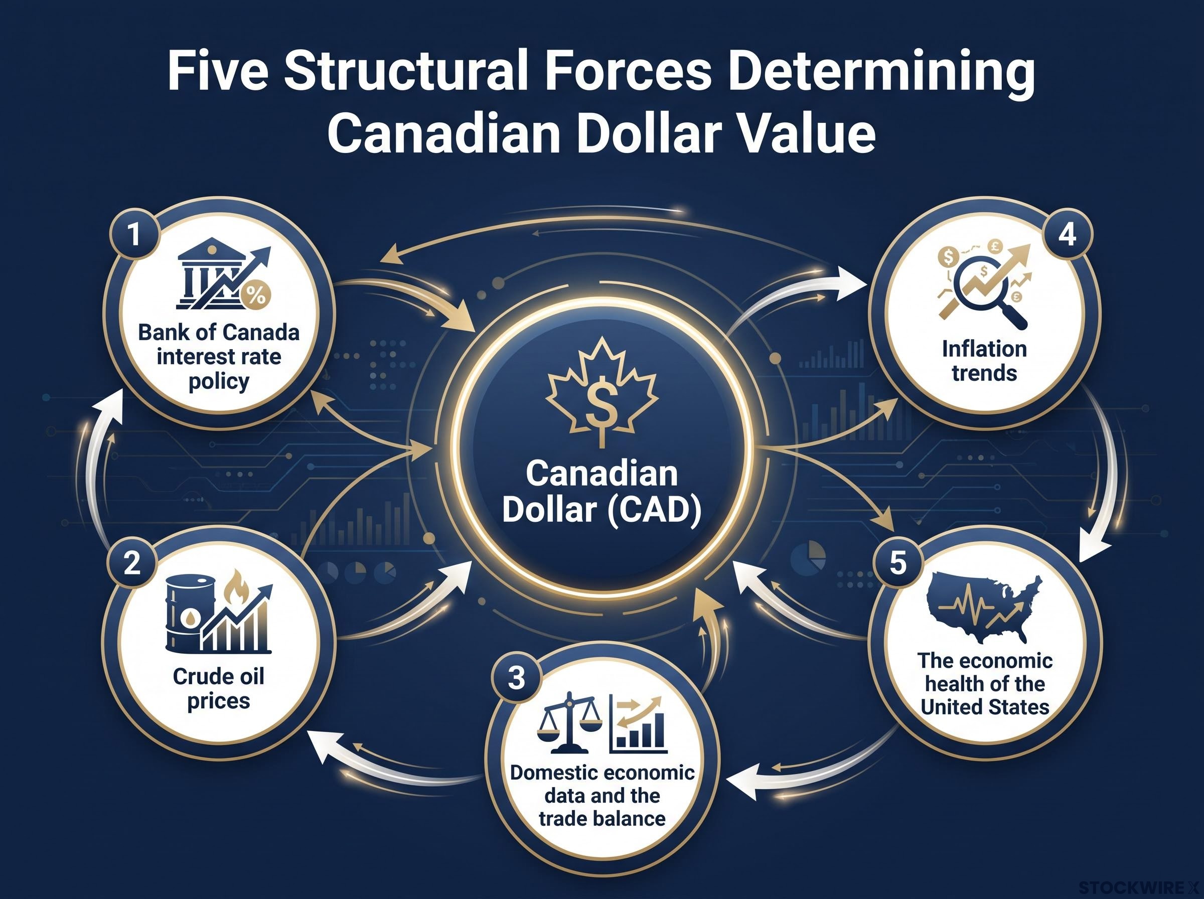 The Five Structural Drivers of the Canadian Dollar