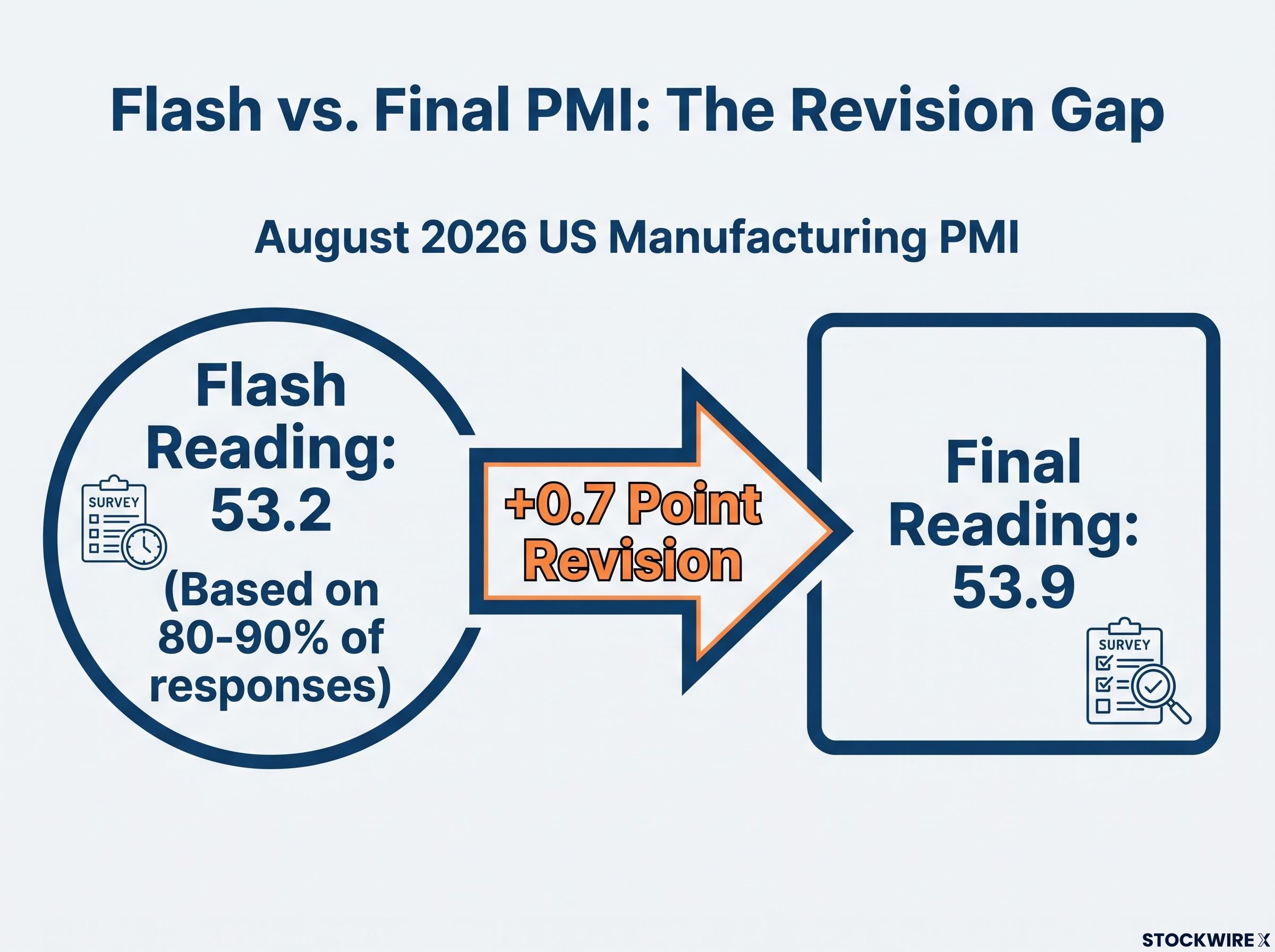 The Revision Gap: Flash vs. Final PMI