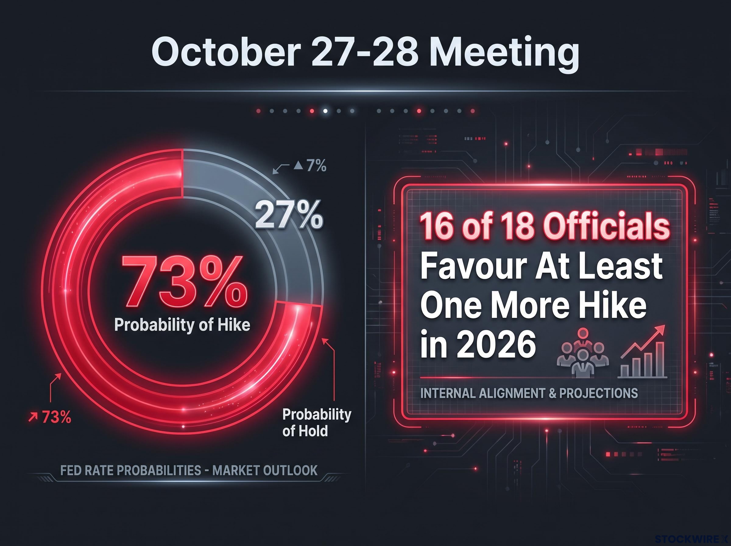 October FOMC Dynamics: Market Odds vs. Fed Resolve