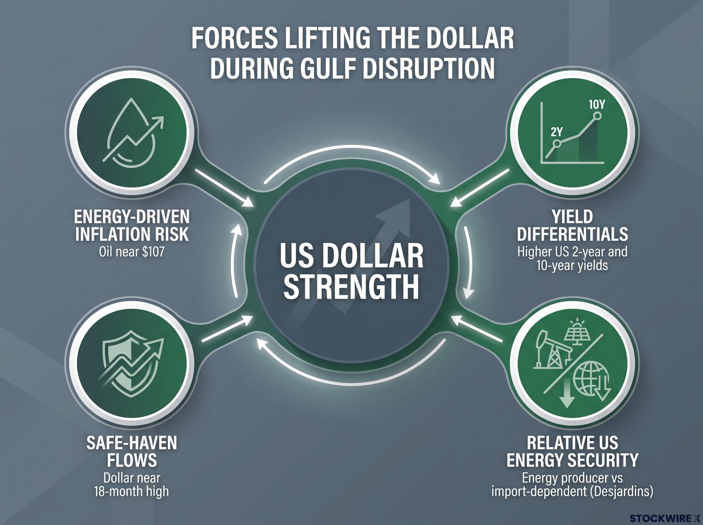 Four Channels Supporting the US Dollar