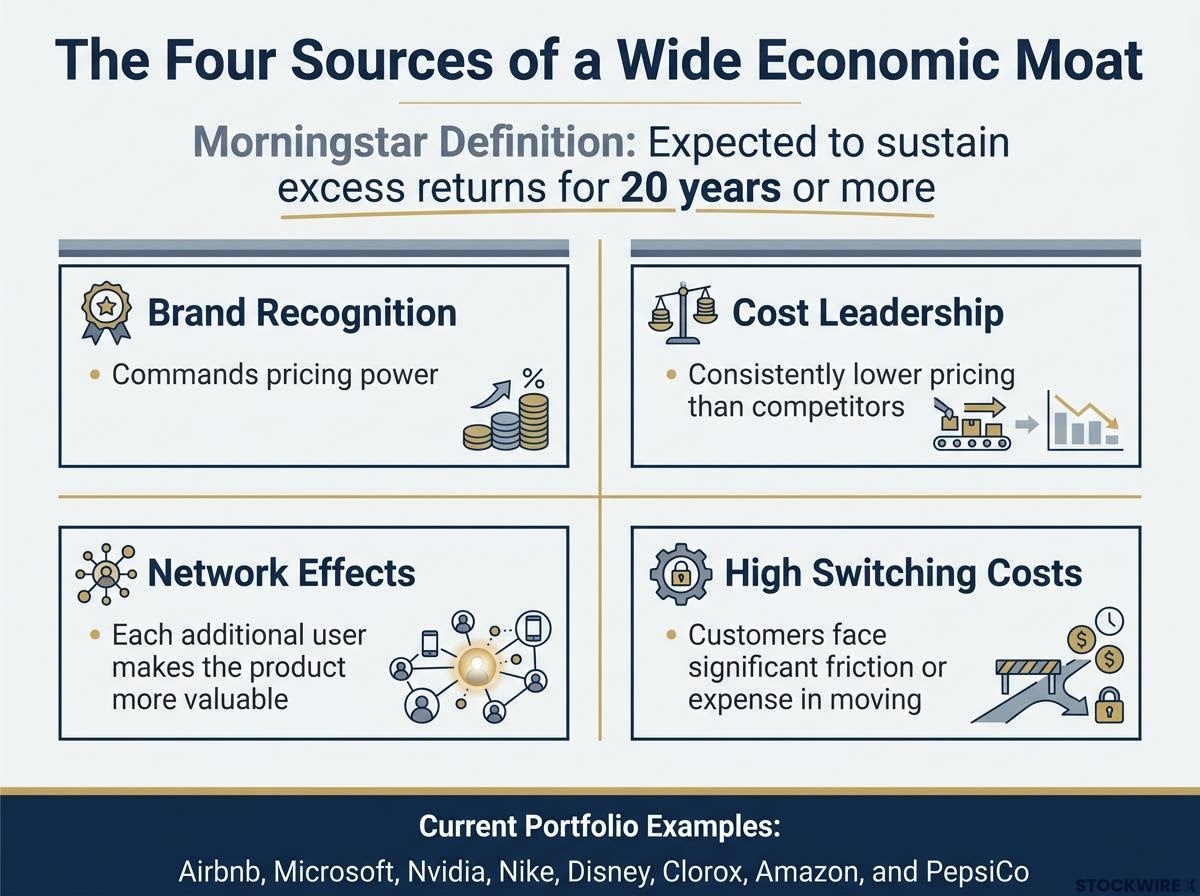The Four Advantages of a Wide Economic Moat
