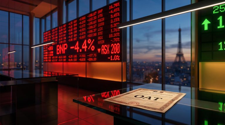 French and ASX markets fall simultaneously on 27 August as Wall Street rallies — global market divergence on one trading board