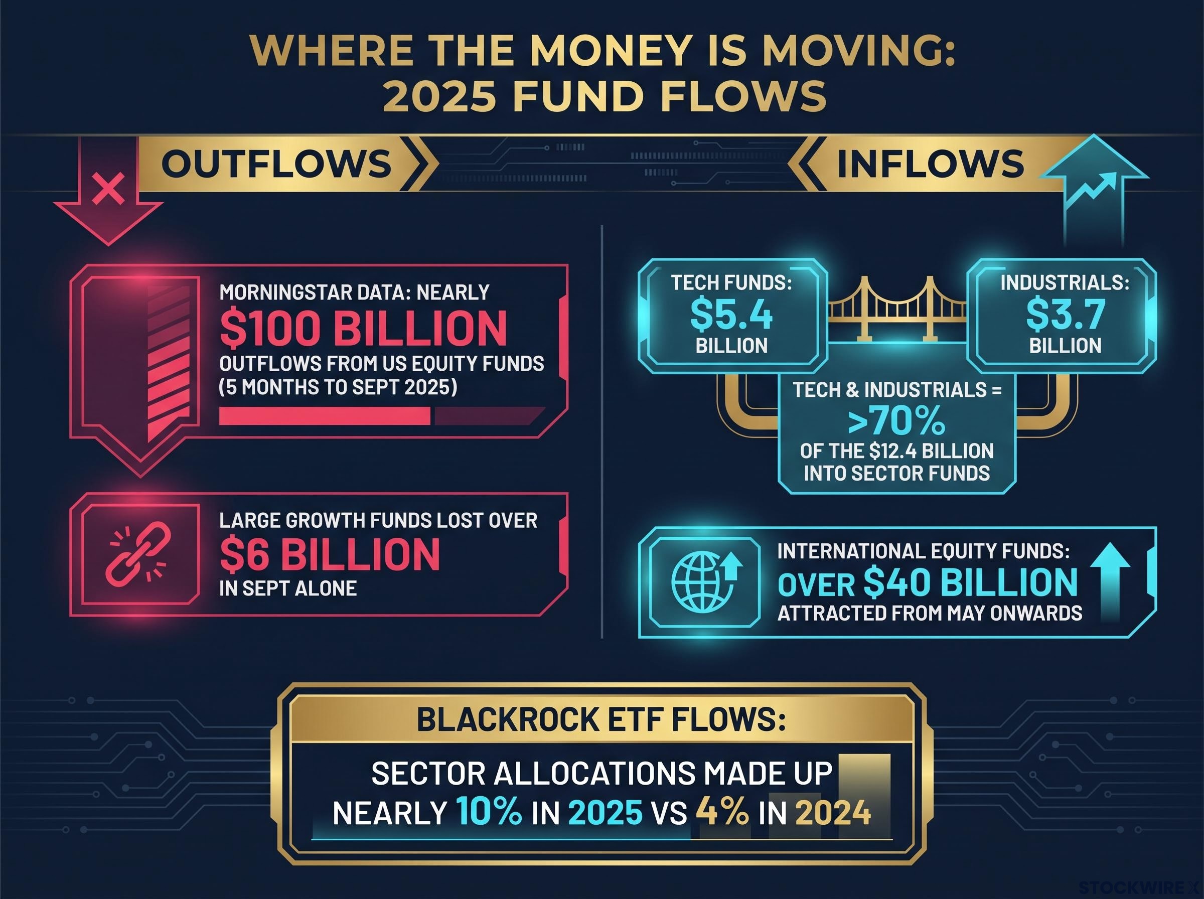 Visualizing the 2025 Market Rotation Flows