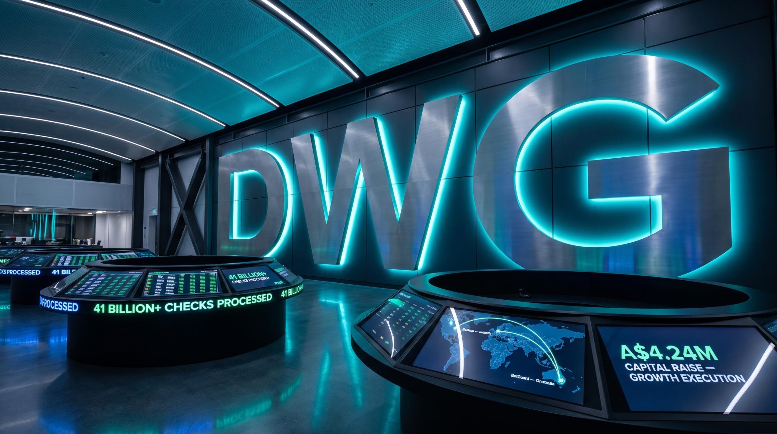 glowing graphics data display
