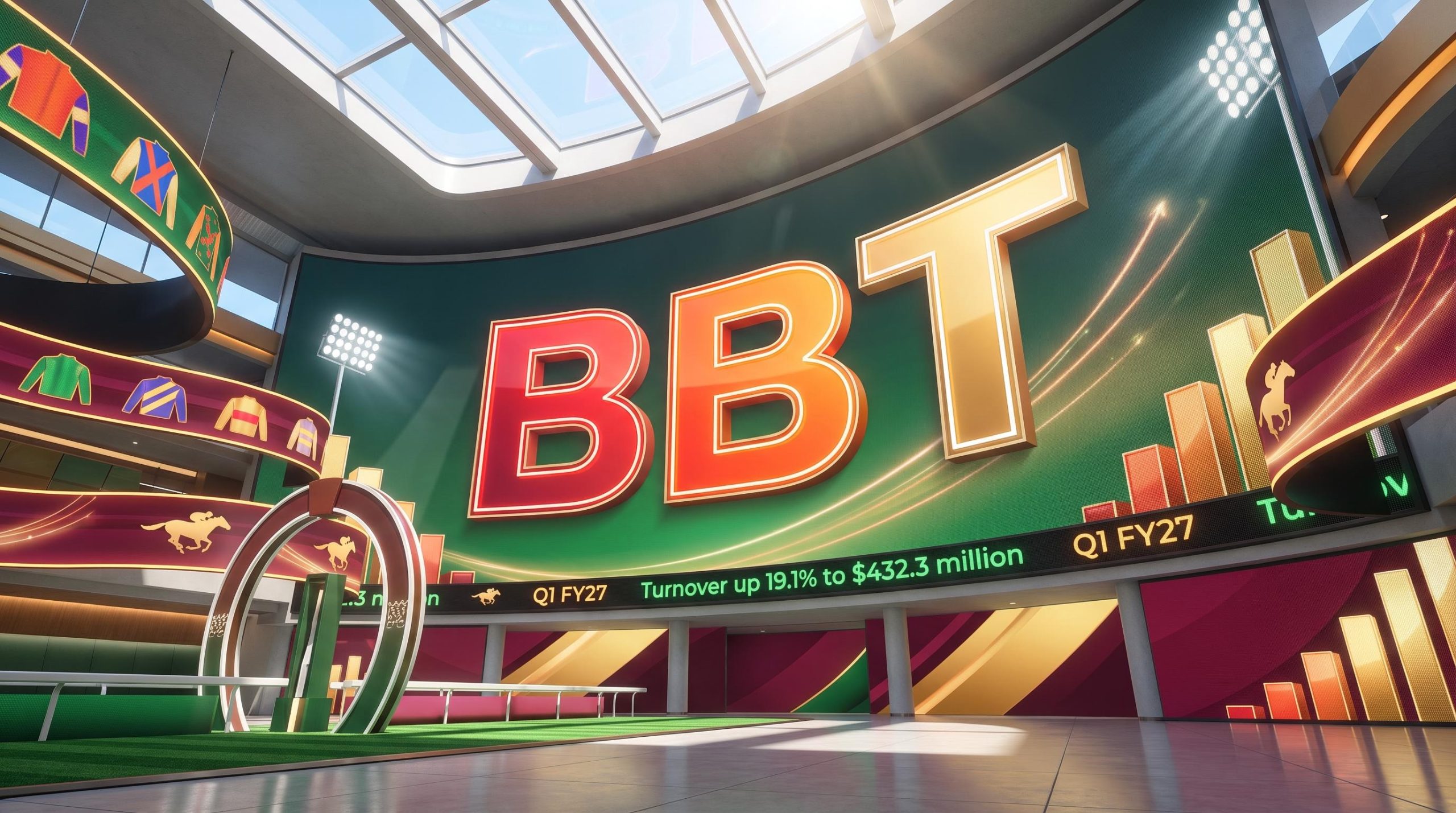 BBT with racing motifs