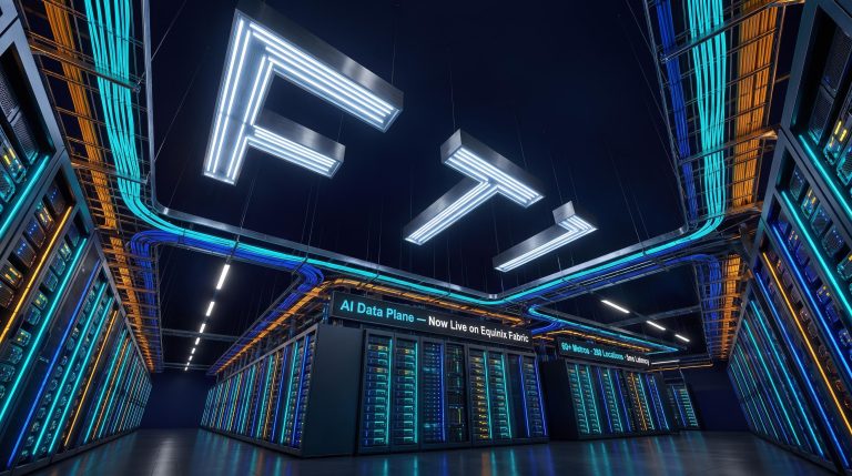 Modern data servers interior