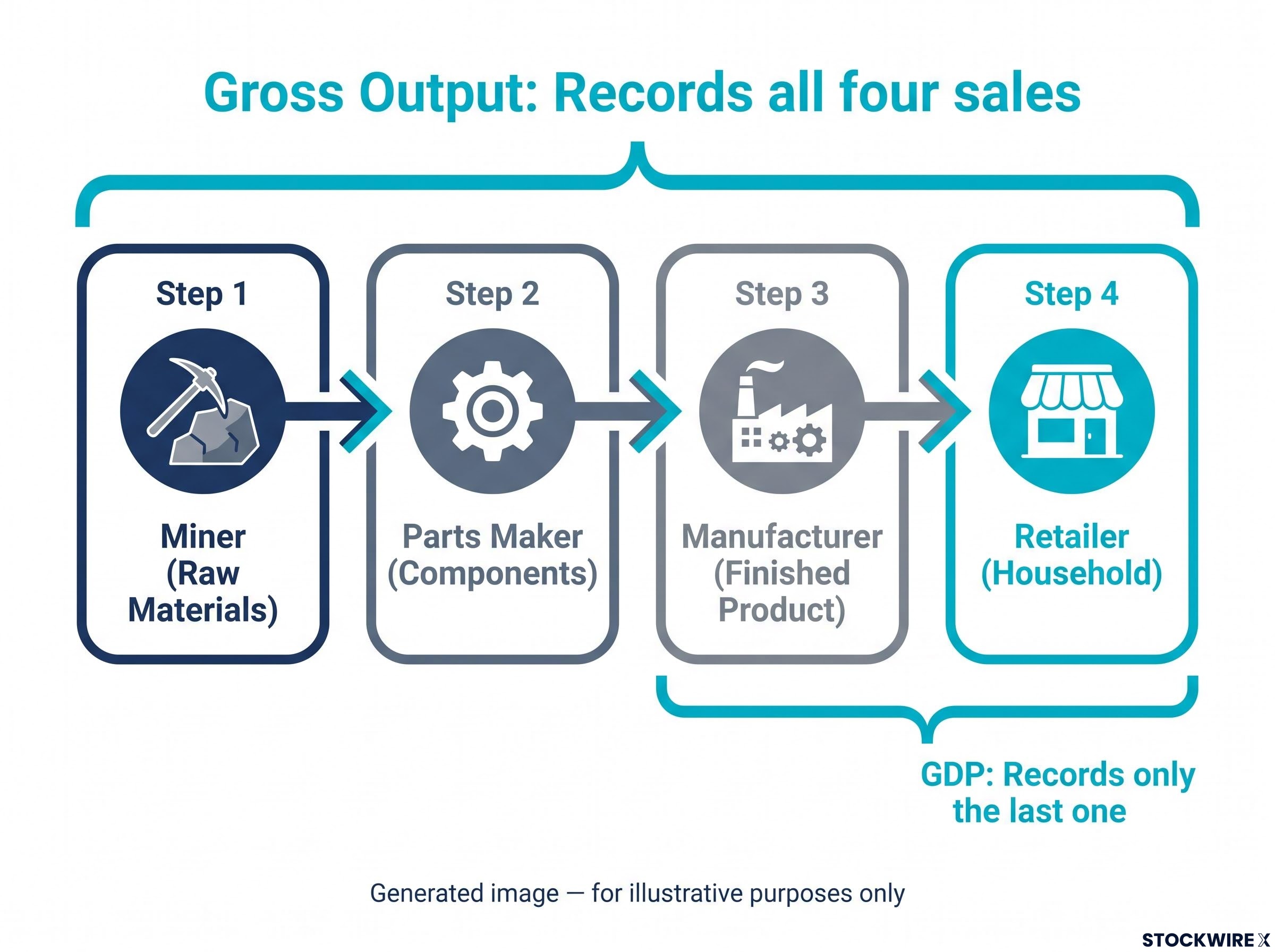 Supply Chain Measurement: GDP vs. Gross Output