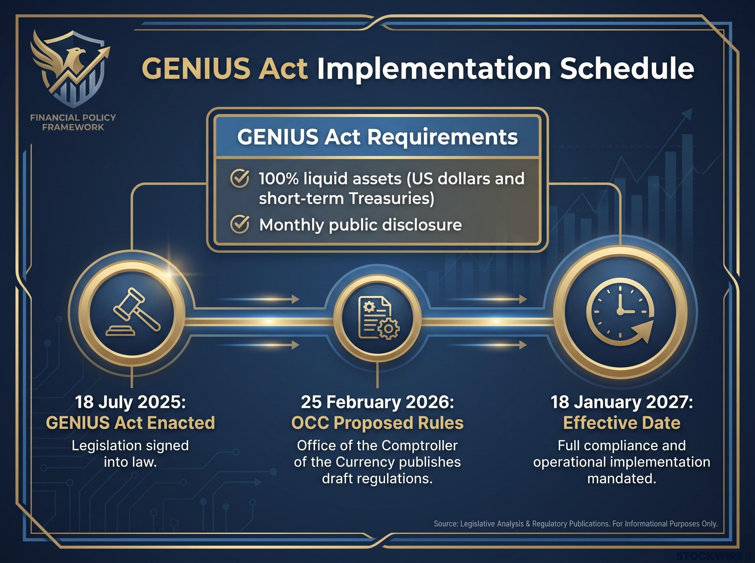 GENIUS Act Implementation Timeline