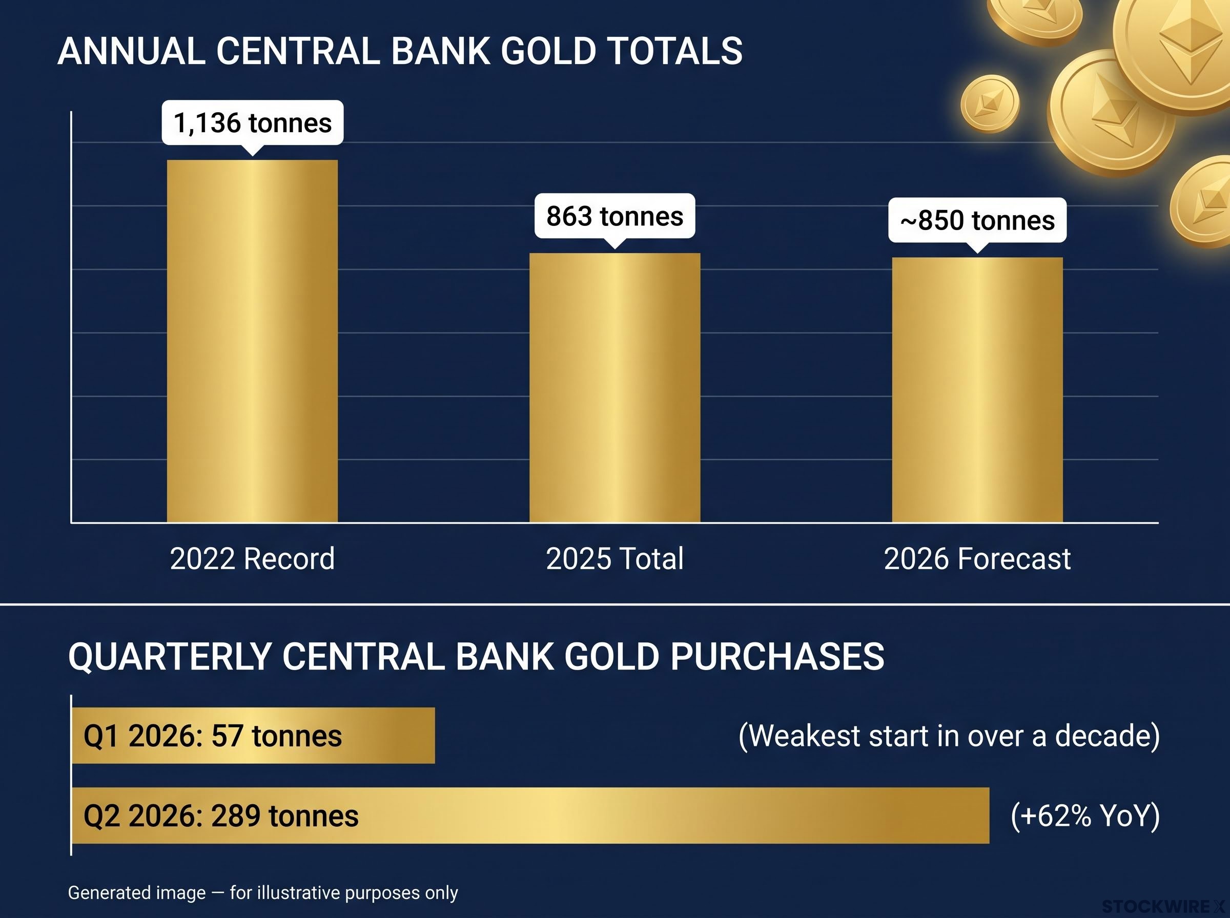 Central Bank Gold Purchases: The Broader Cycle