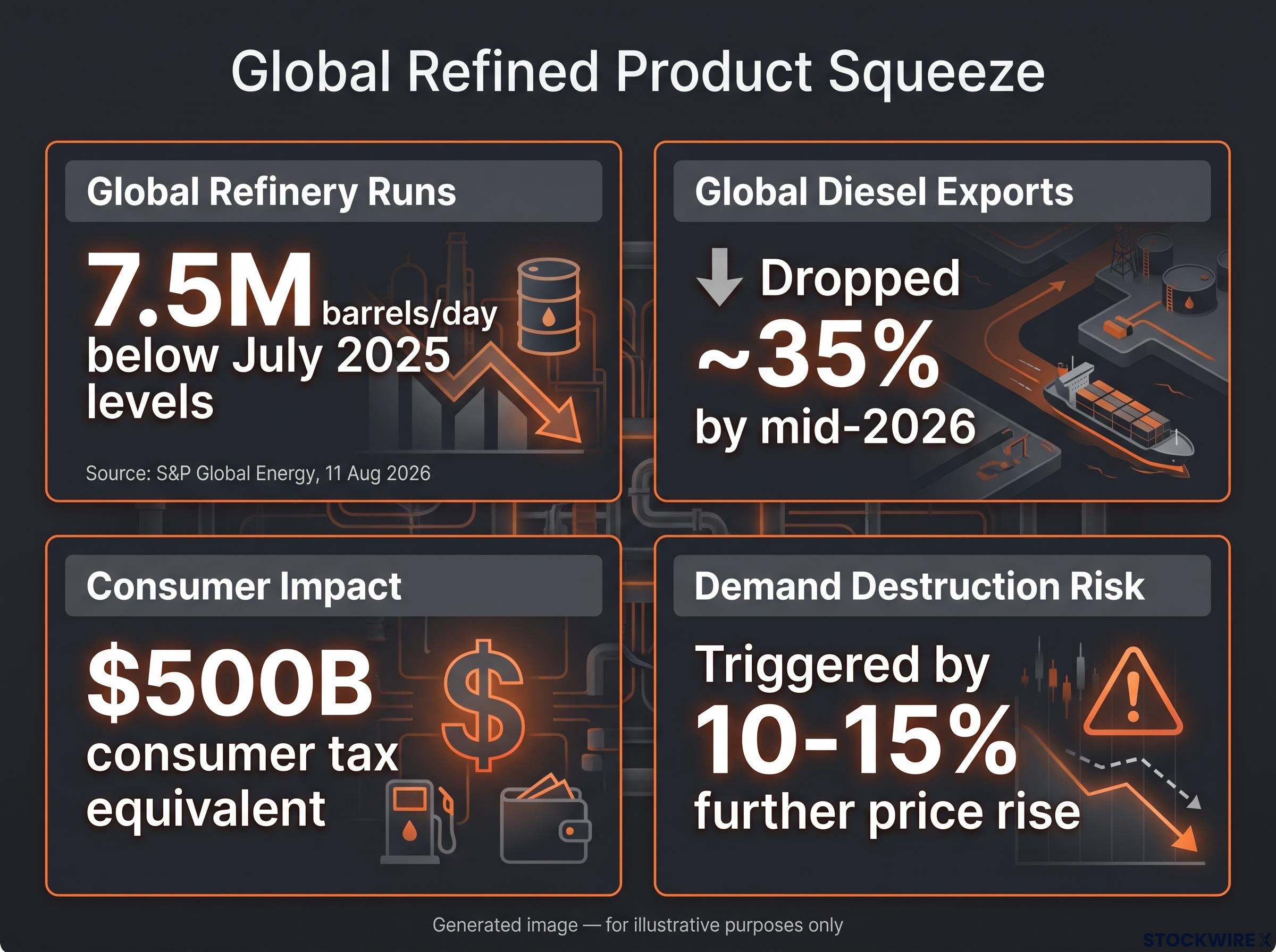 Global Refined Product Squeeze Constraints