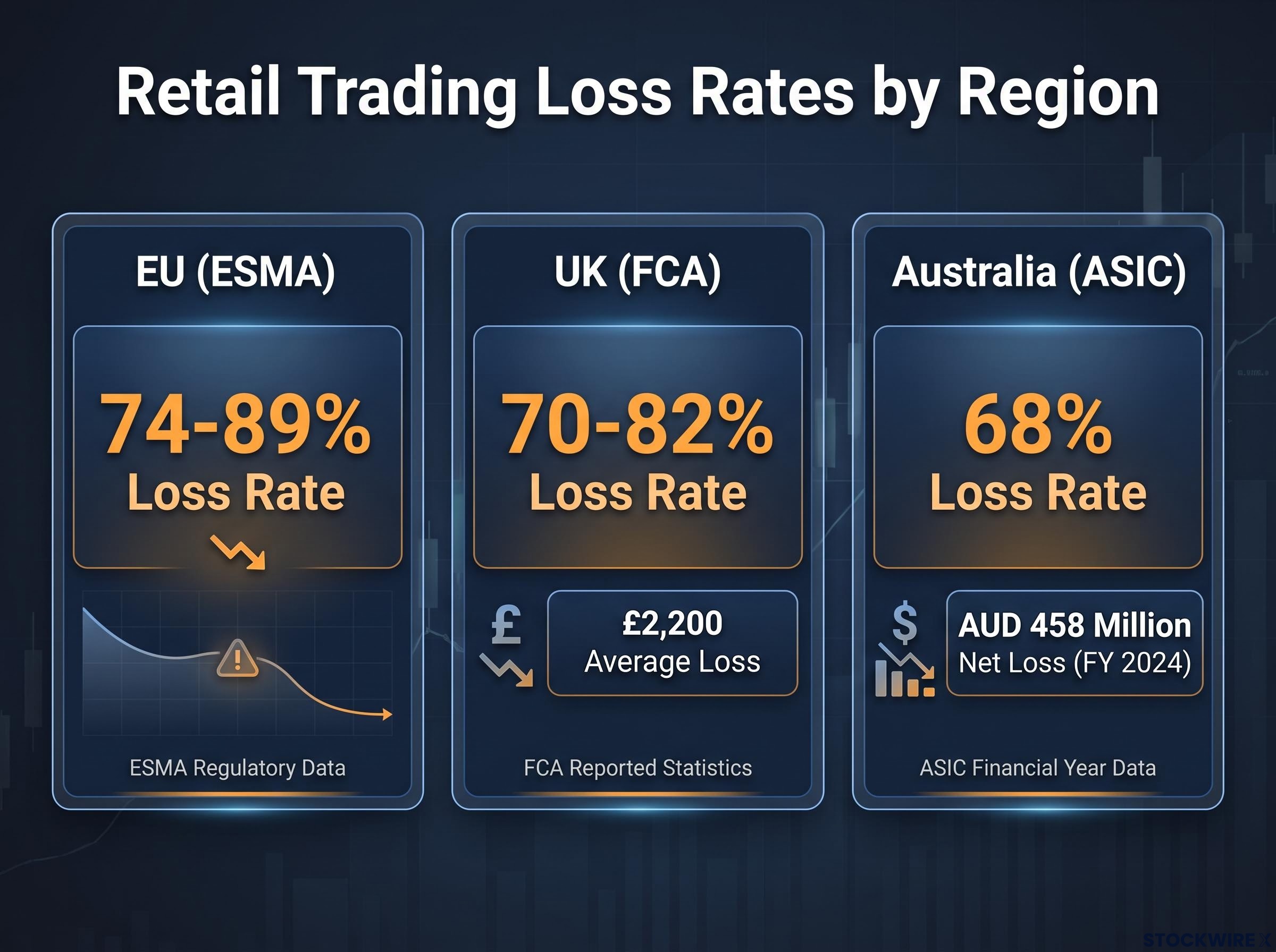 Global Retail Trading Loss Rates Comparison
