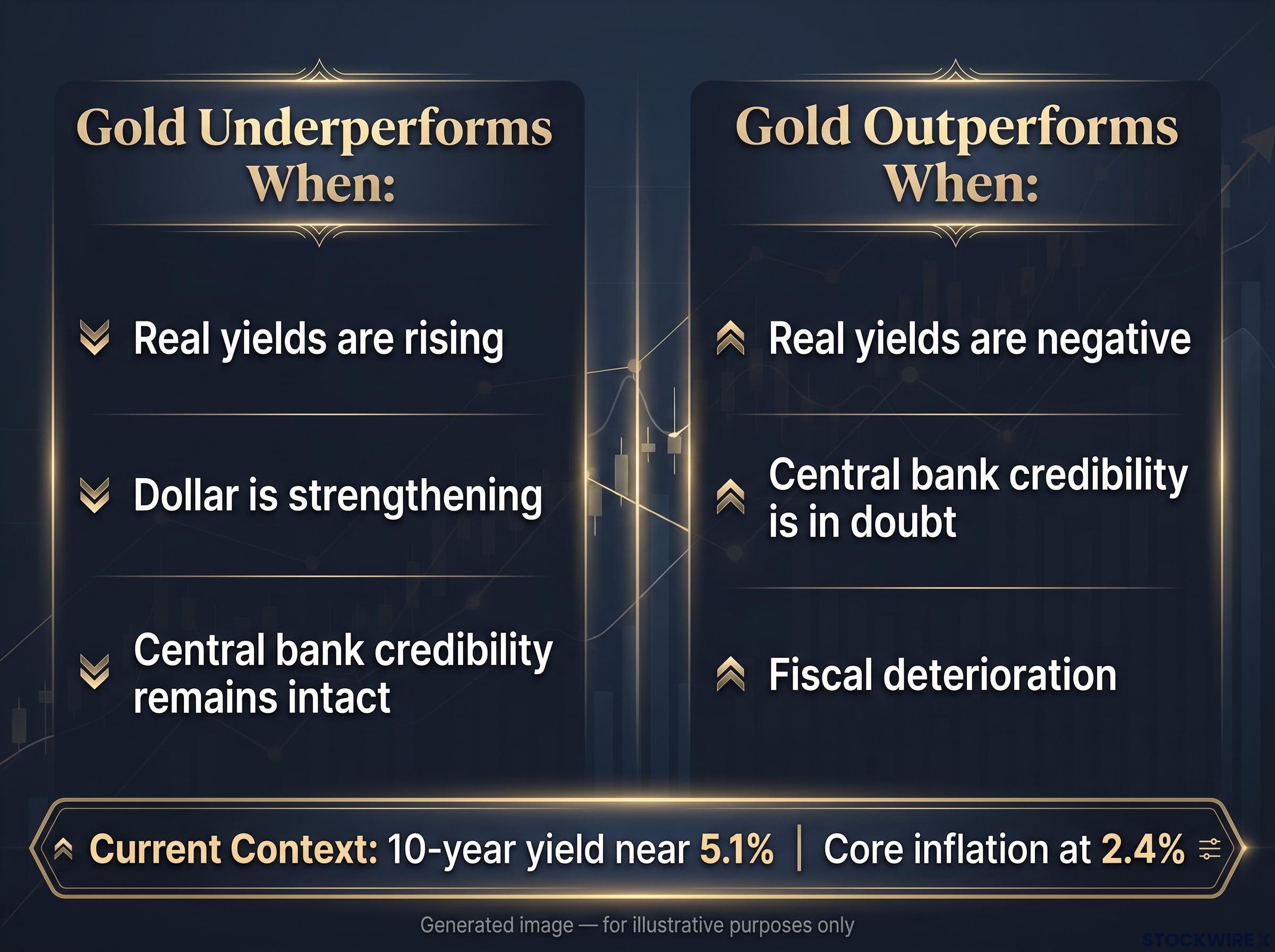 The Conditions for Gold's Performance