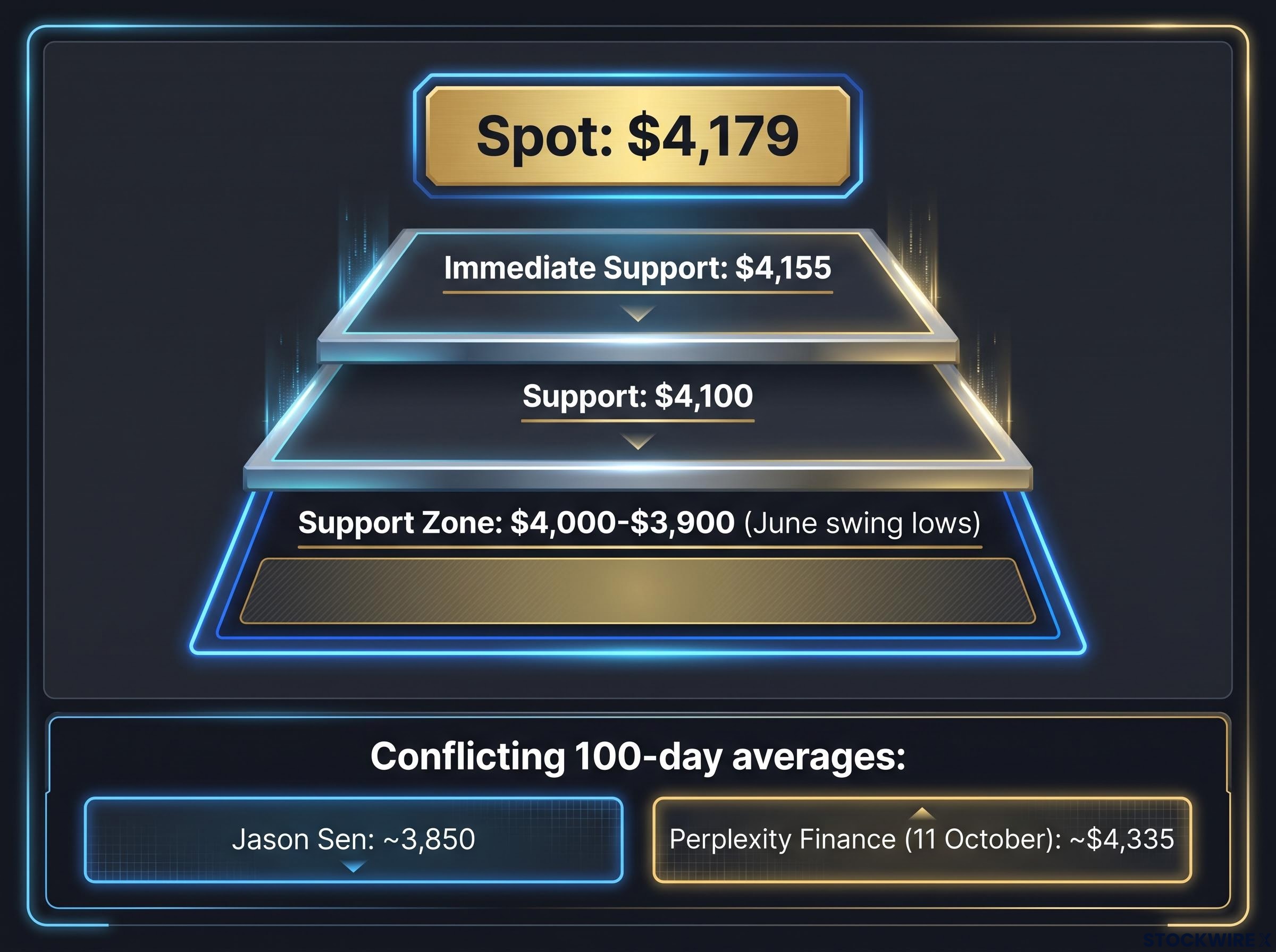 Gold Support Ladder & Key Thresholds