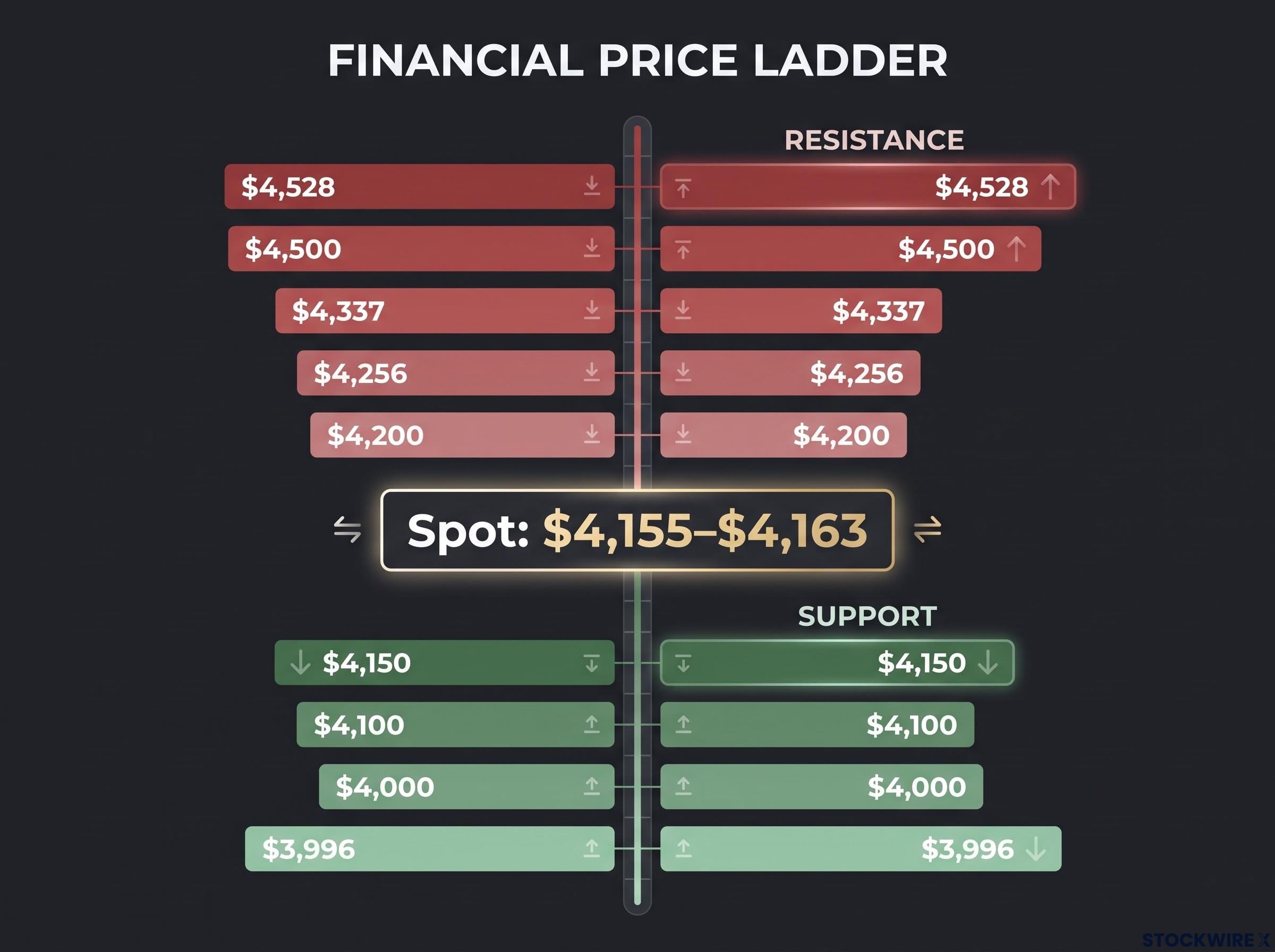 Gold's Critical Support and Resistance Levels