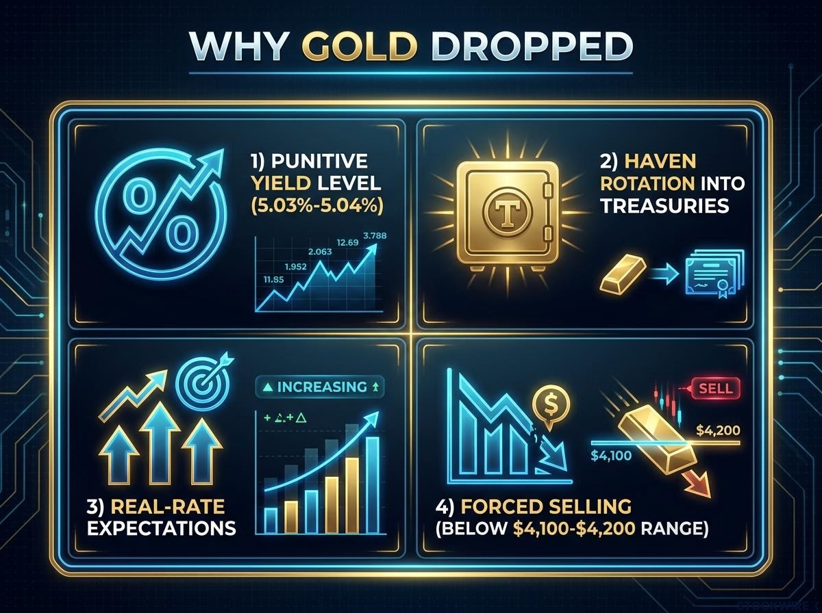 Four Mechanisms Pressuring Gold