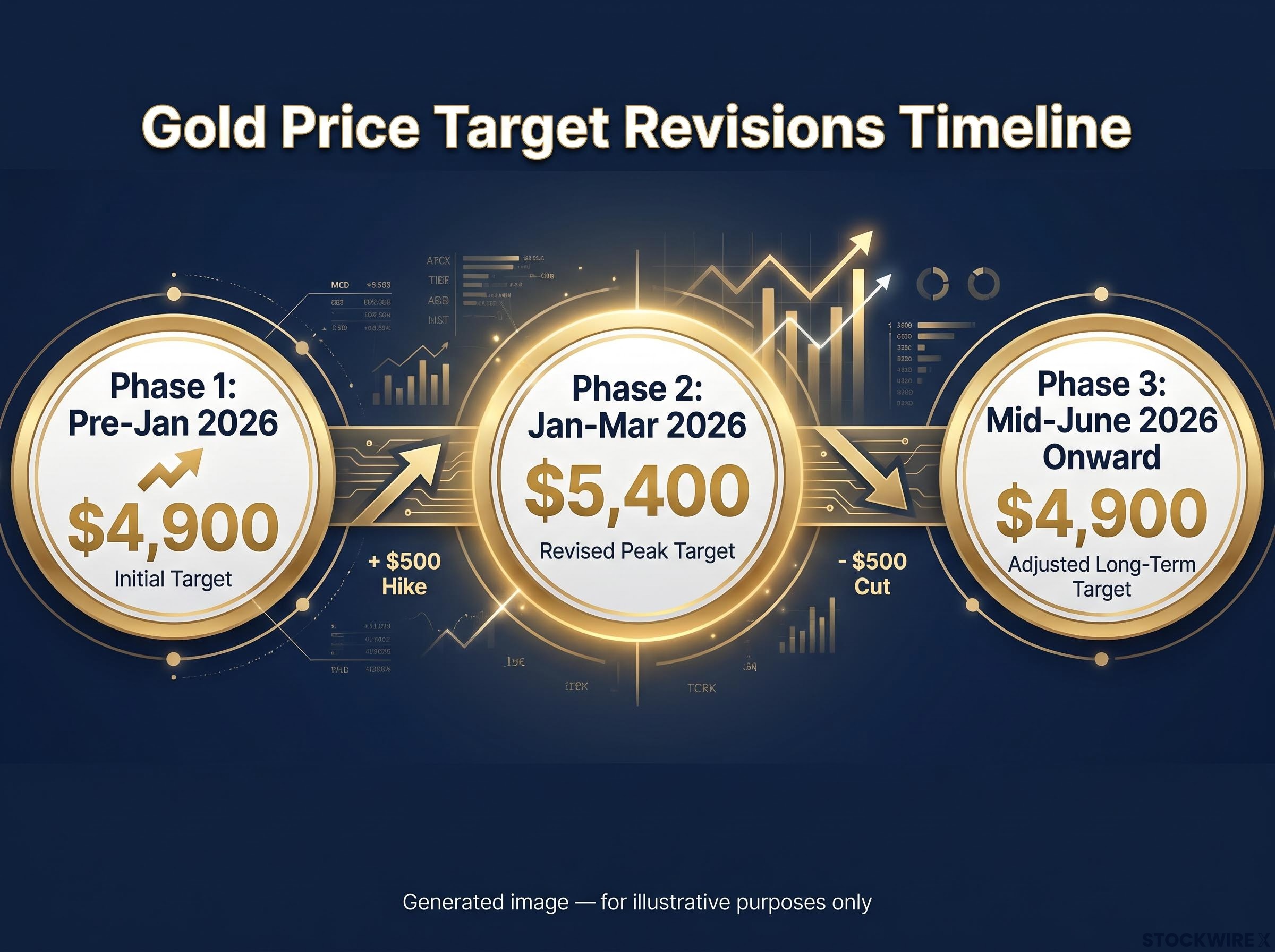 The Three Phases of Goldman's Gold Target