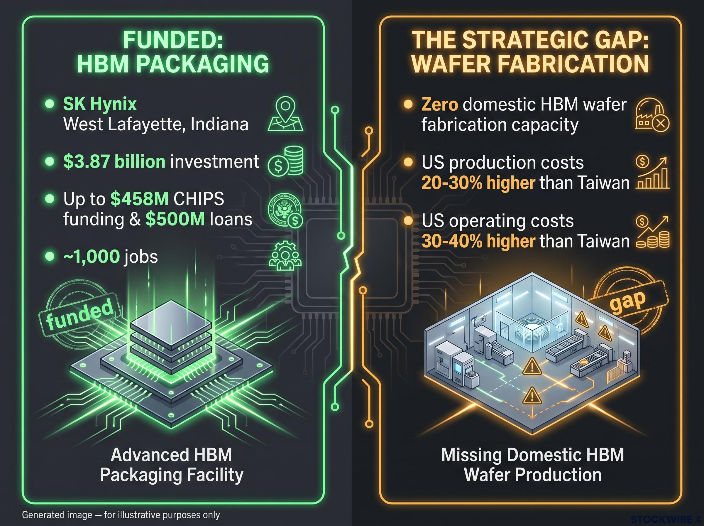 The HBM Onshoring Reality: Packaging vs. Fabrication