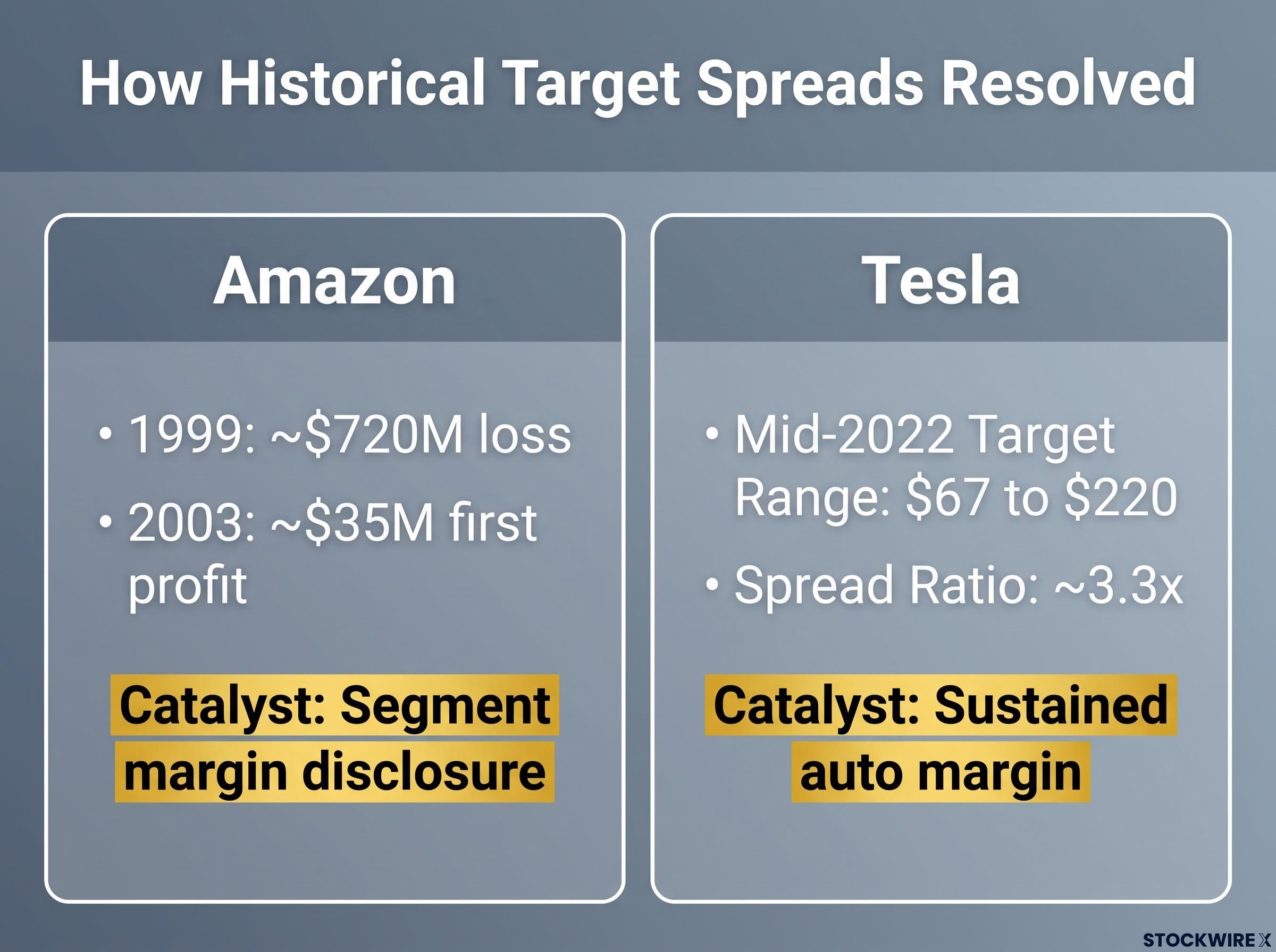 Historical Precedents: Amazon and Tesla