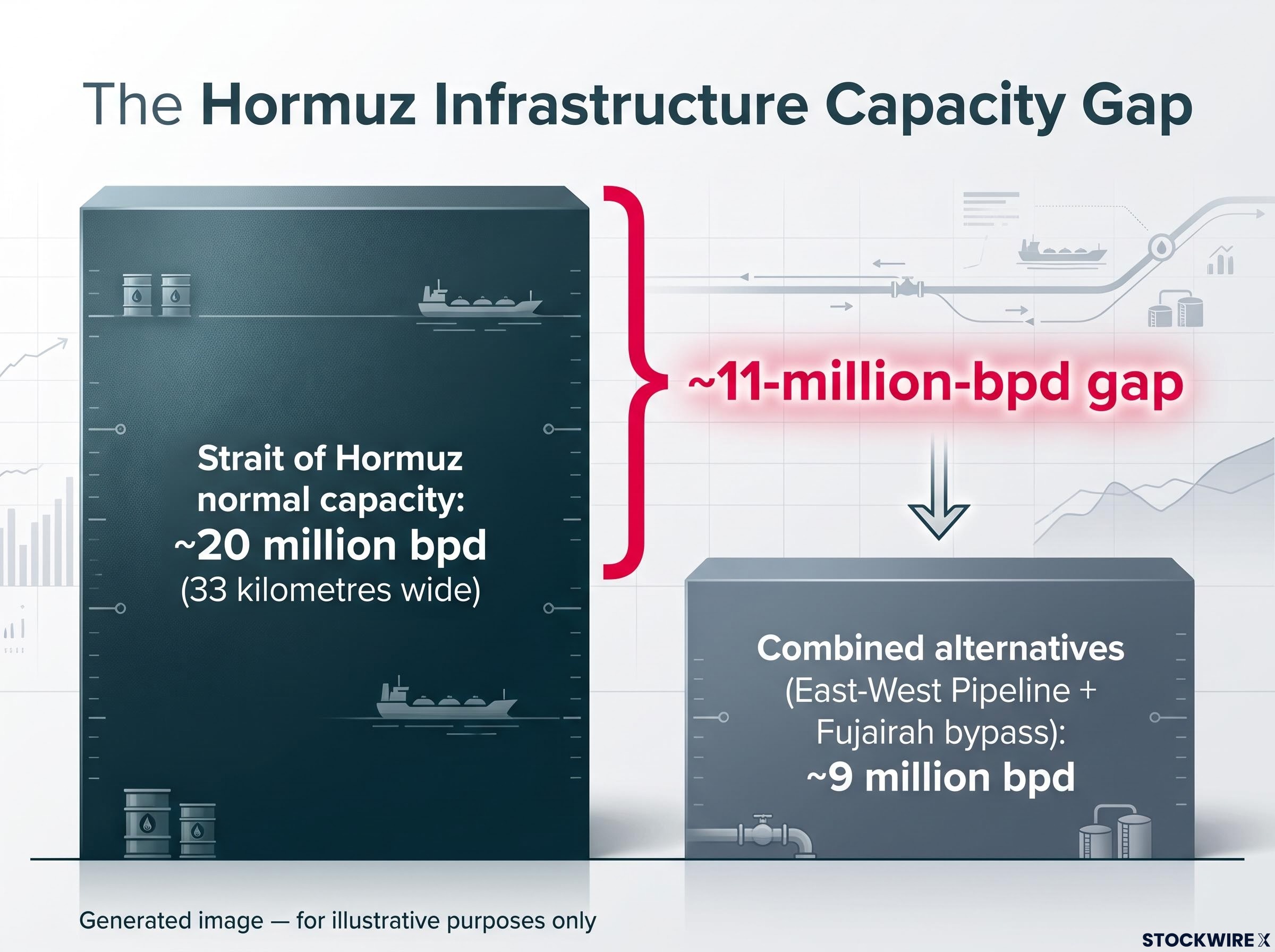 The Hormuz Infrastructure Capacity Gap