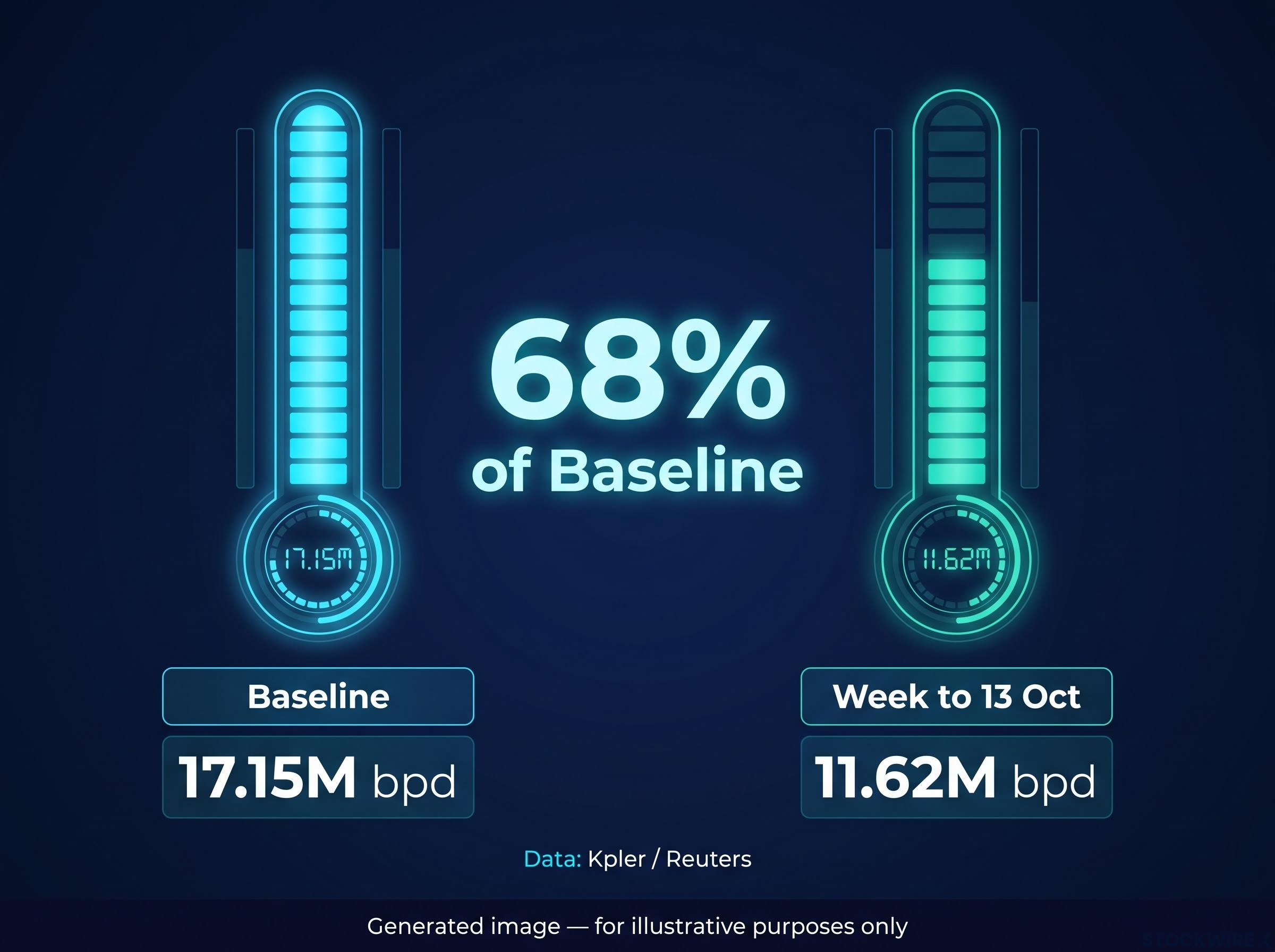 Strait of Hormuz Clearances: Current vs Baseline